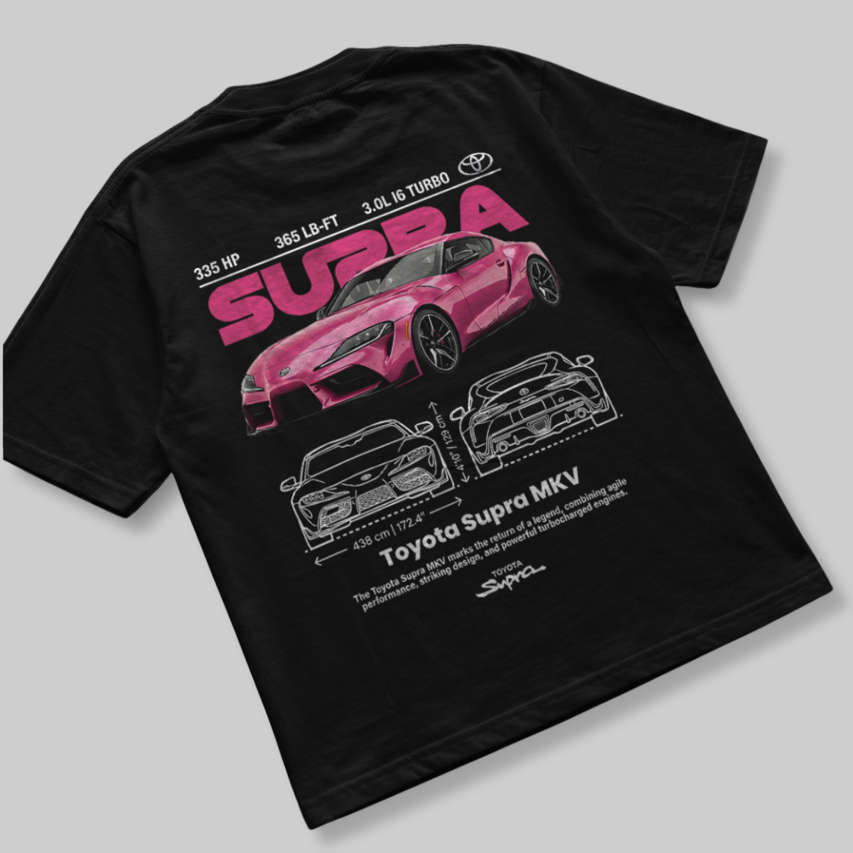 Camiseta Toyota Supra MKV - GTS202