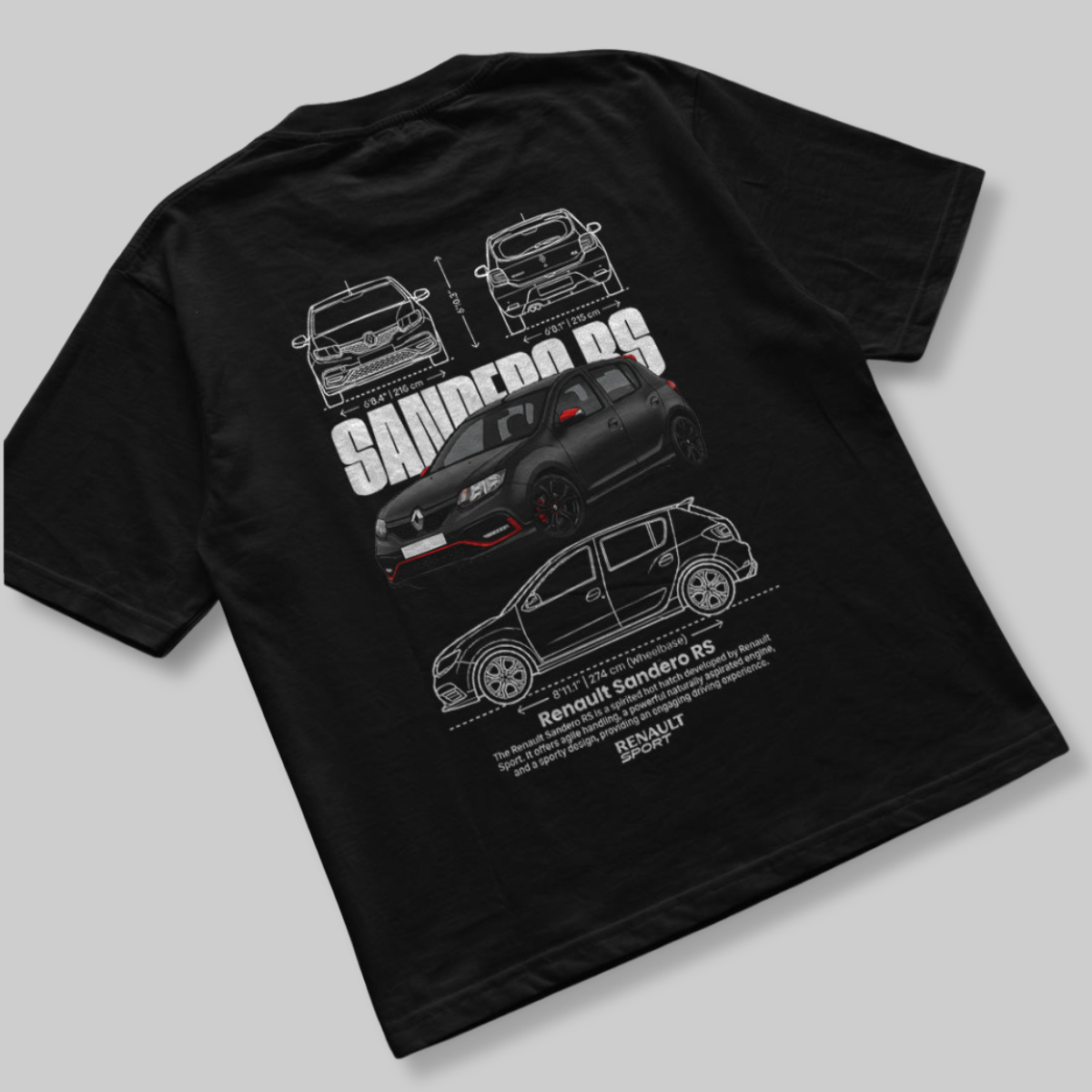 Camiseta Renault Sandero RS - GTS206