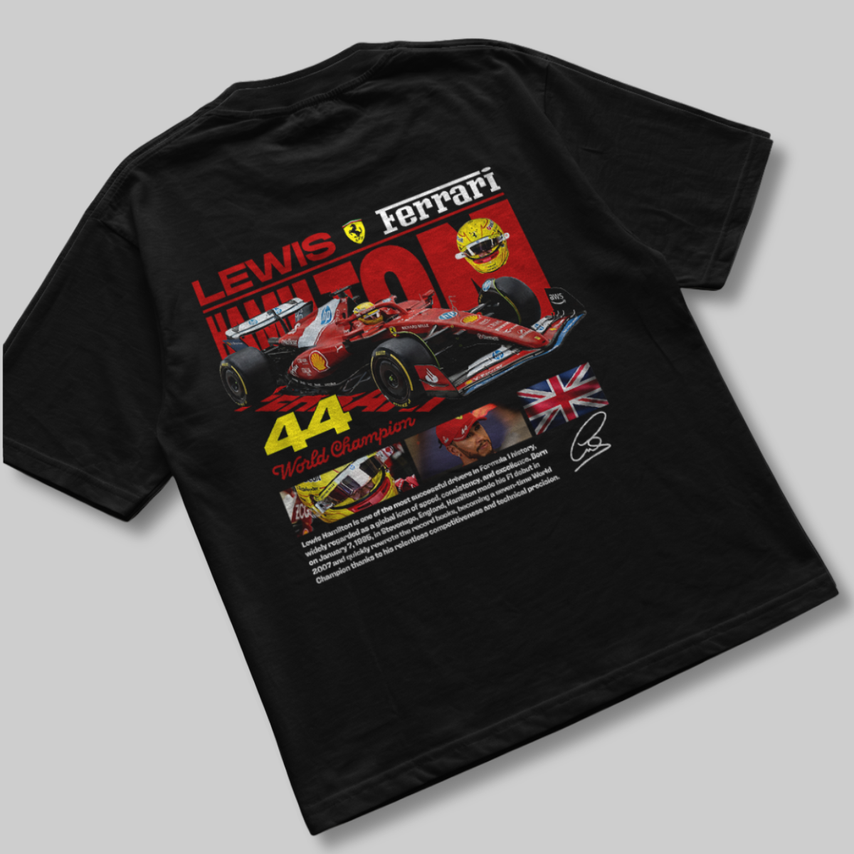 Camiseta Formula 1 Lewis Hamilton  - GTS216