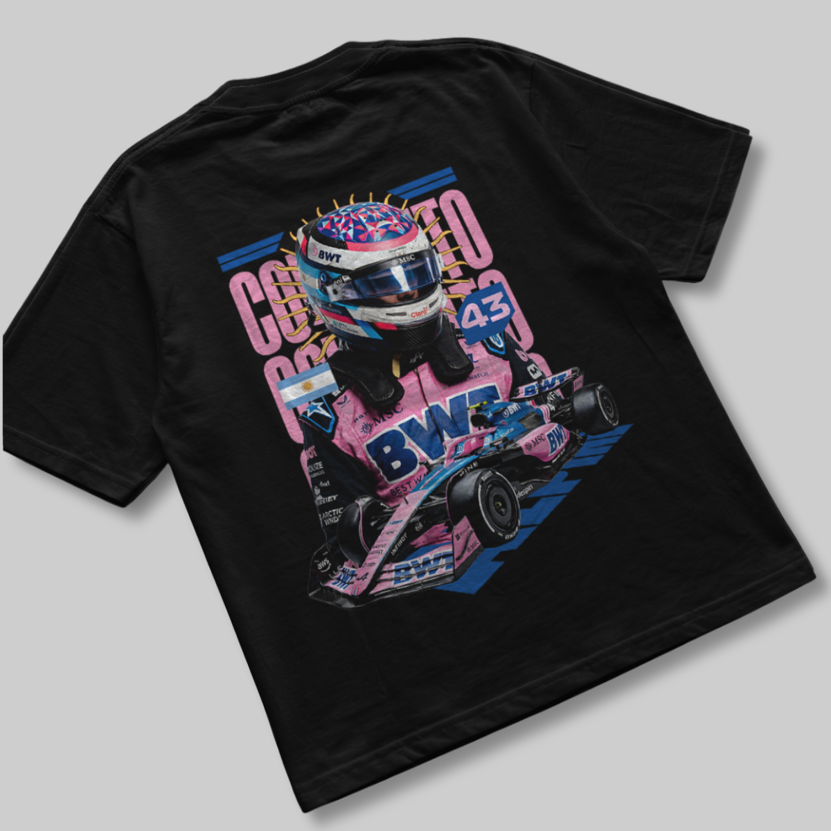 Camiseta Formula 1 Franco Colapinto Alpine  - GTS217
