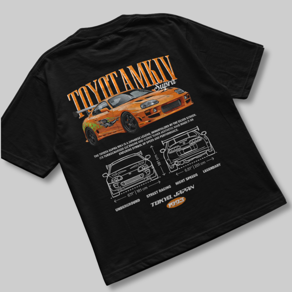Camiseta Toyota Supra MK4  - GTS218