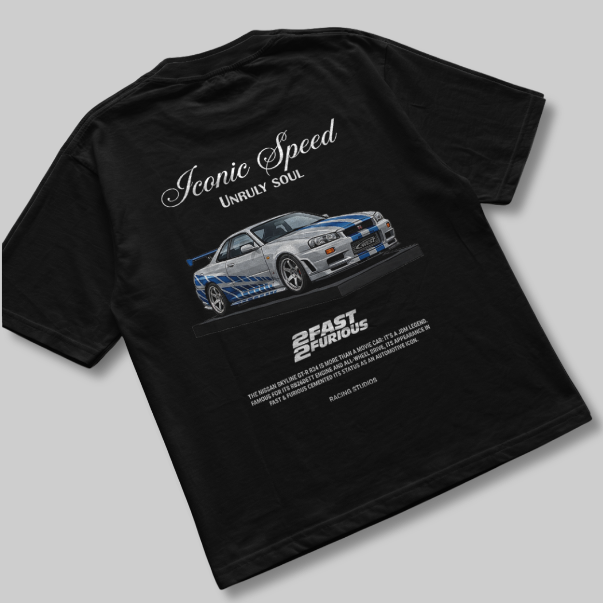 Camiseta Nissan Skyline GTR R34 - GTS219