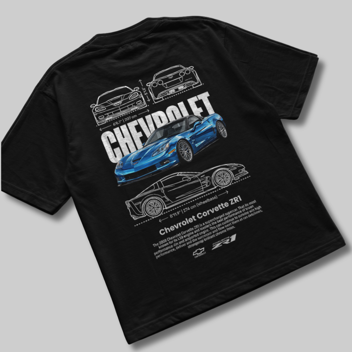 Camiseta Chevrolet Corvette ZR1 - GTS223