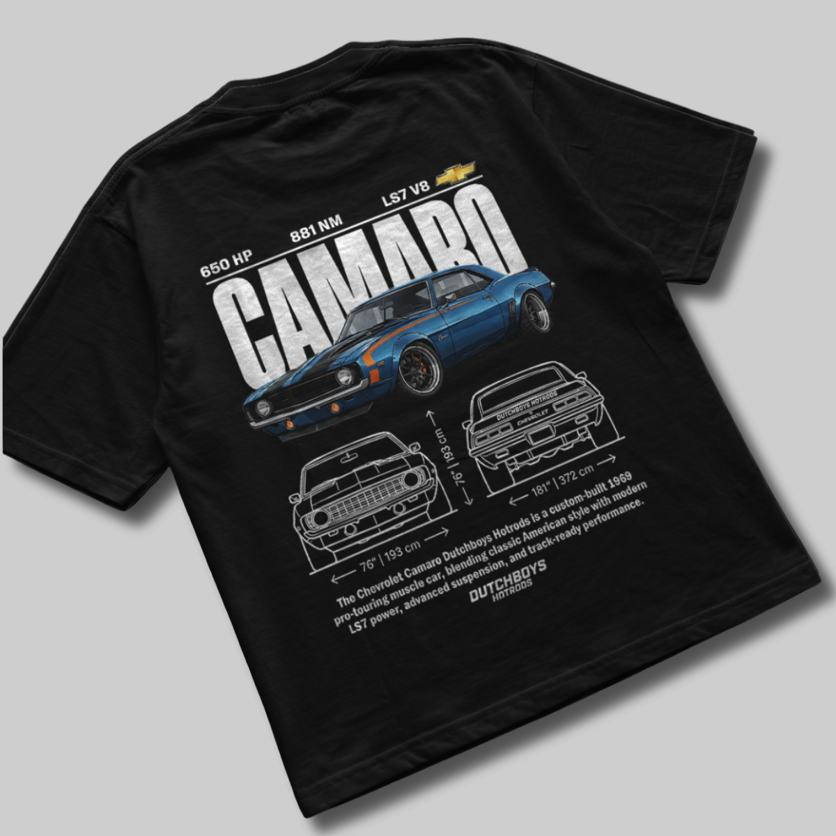 Camiseta Chevrolet Camaro Dutchboys - GTS225