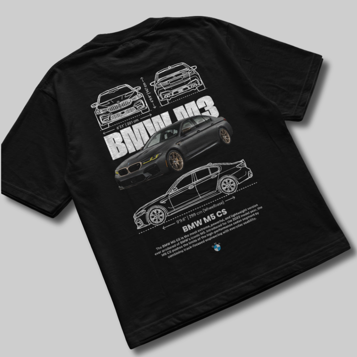 Camiseta BMW M3 CS - GTS227