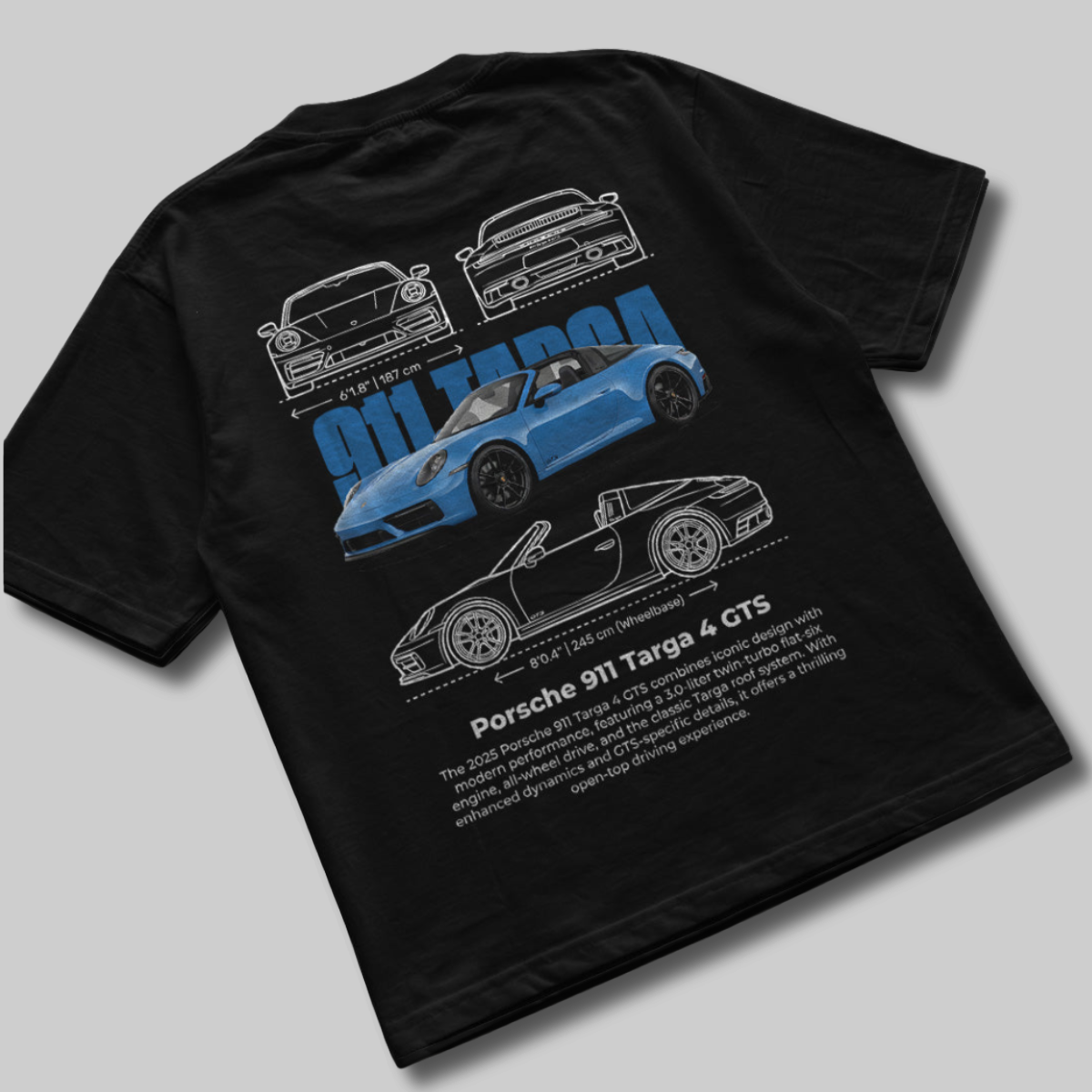 Camiseta Porsche 911 Targa - GTS229