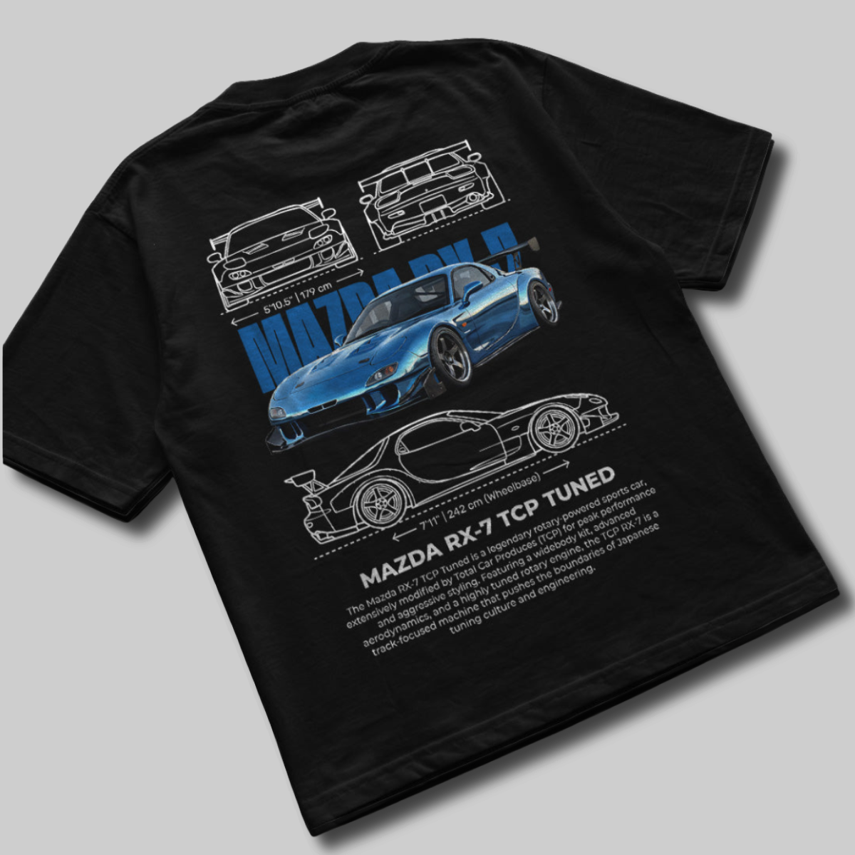 Camiseta Mazda RX-7 - GTS230