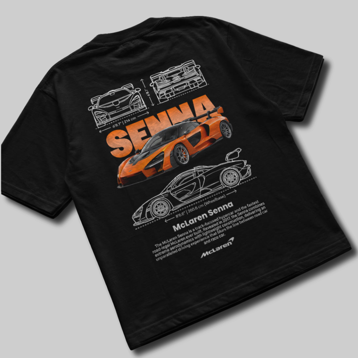 Camiseta Mclaren Senna - GTS234