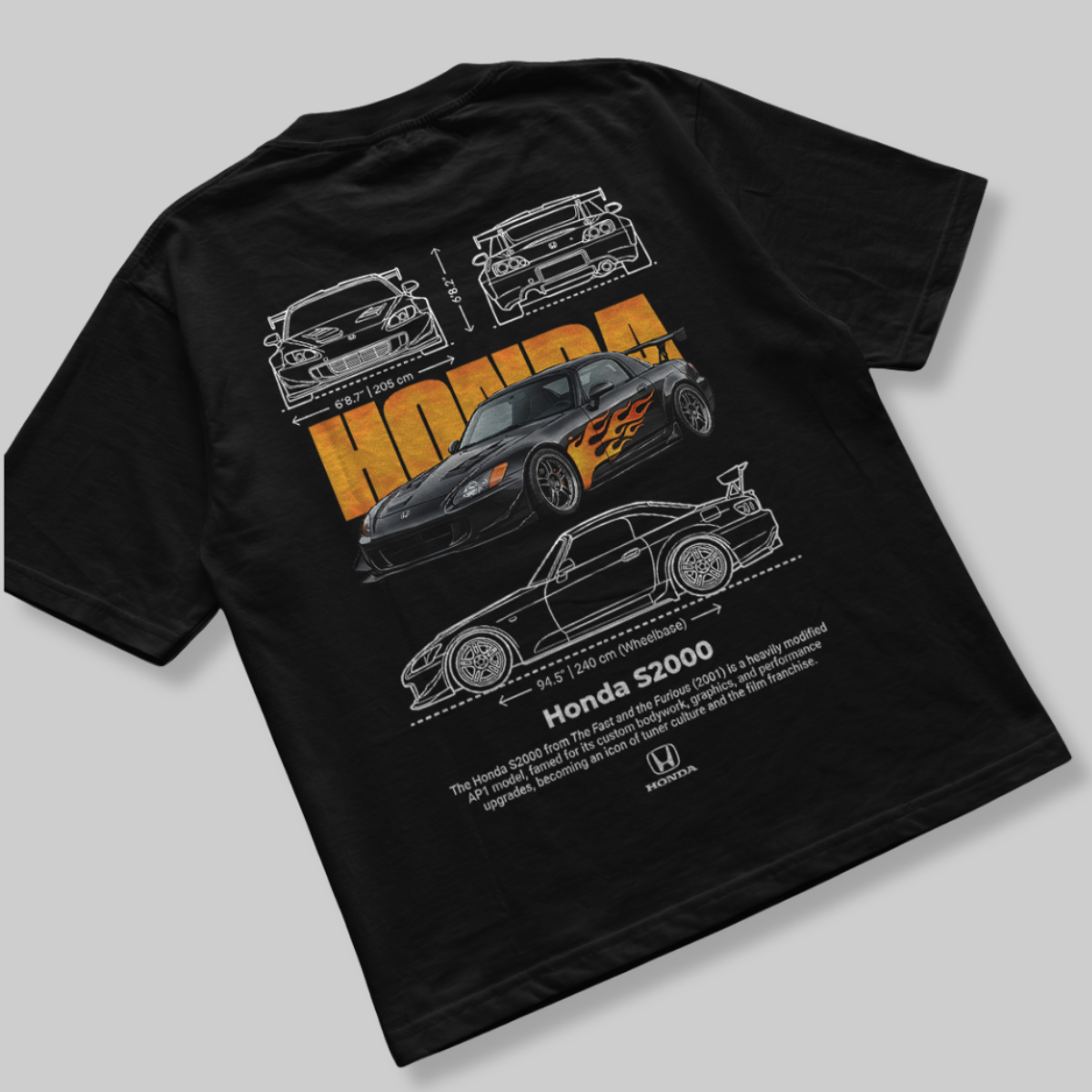 Camiseta Honda S2000 Velozes e Furiosos - GTS240