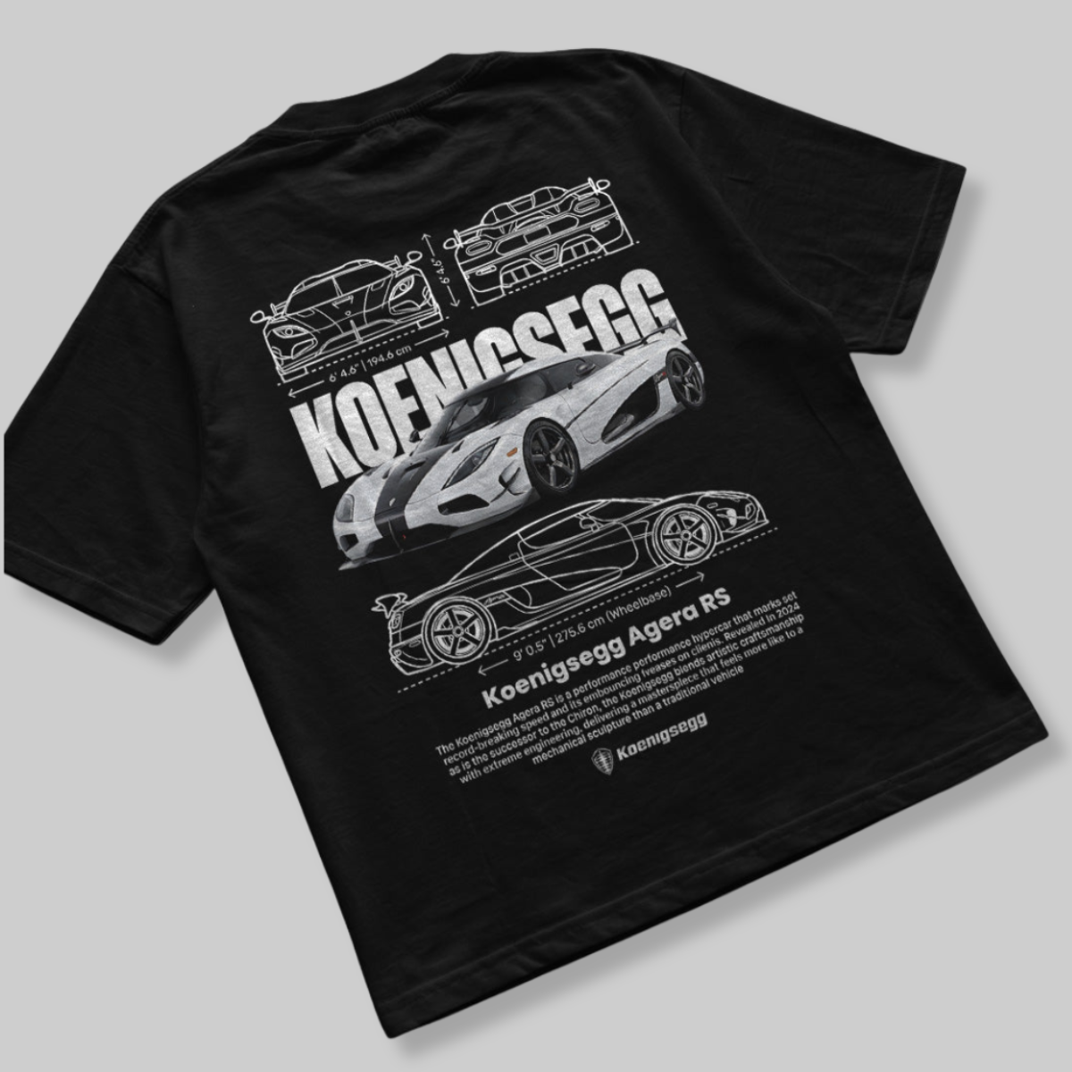 Camiseta Koenigsegg Agera RS - GTS241