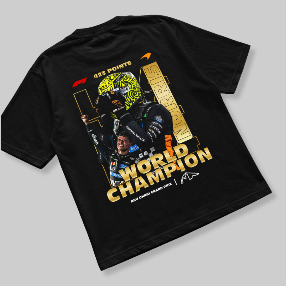 Camiseta Formula 1 World Champion 2025 Lando Norris - GTS167