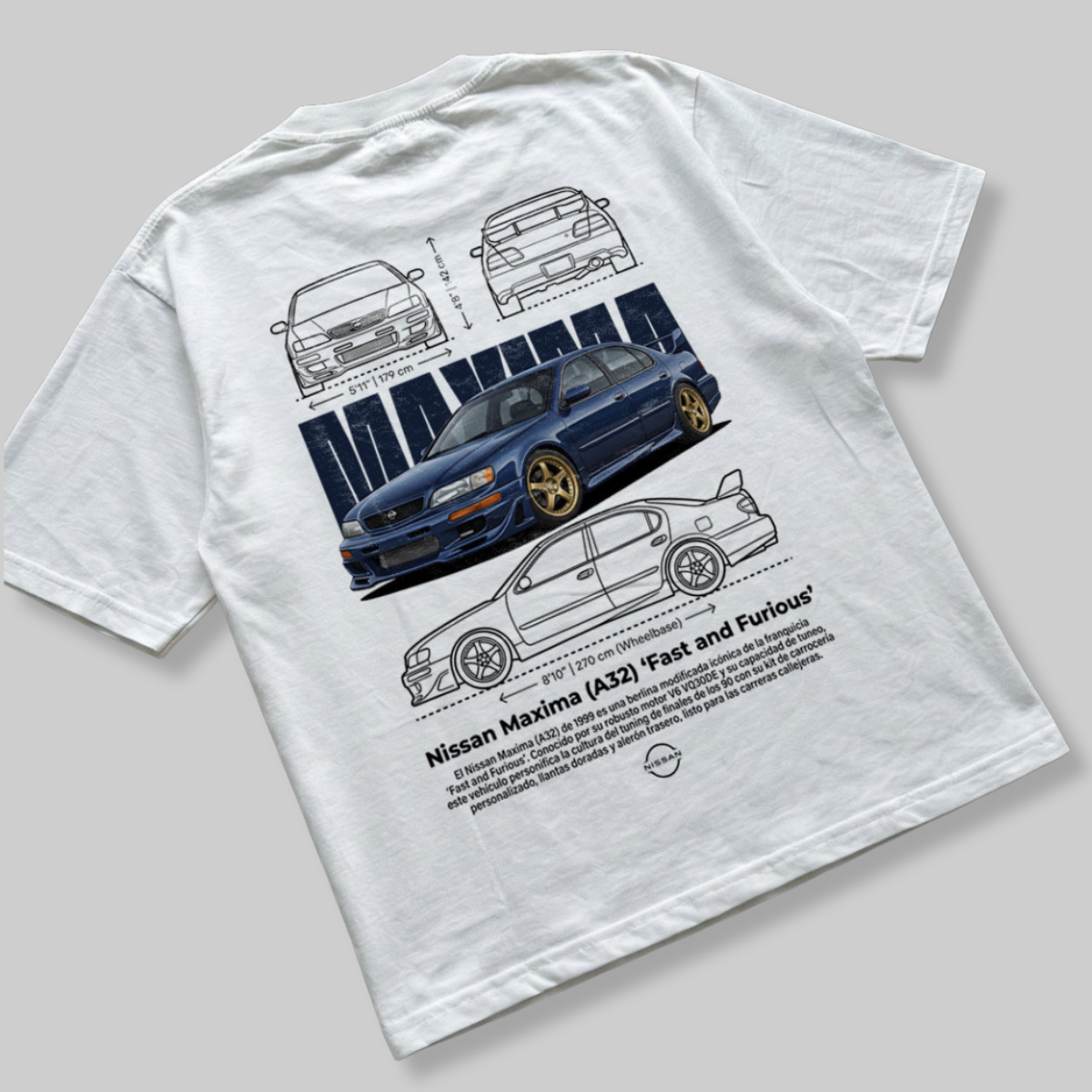 Camiseta Nissan Maxima A32 - GTS246