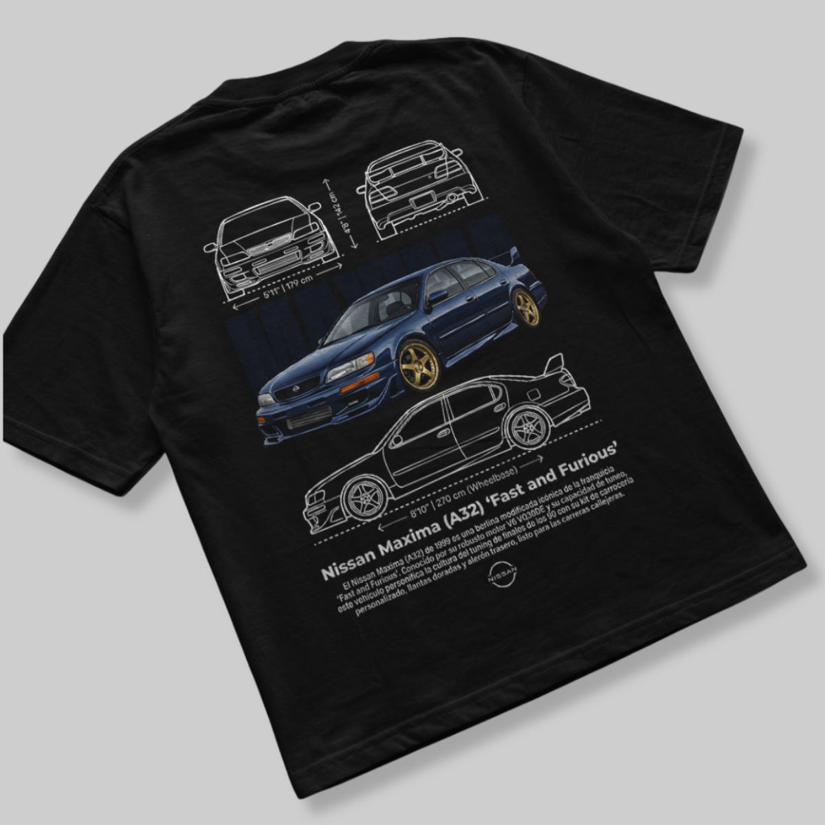 Camiseta Nissan Maxima A32 - GTS246