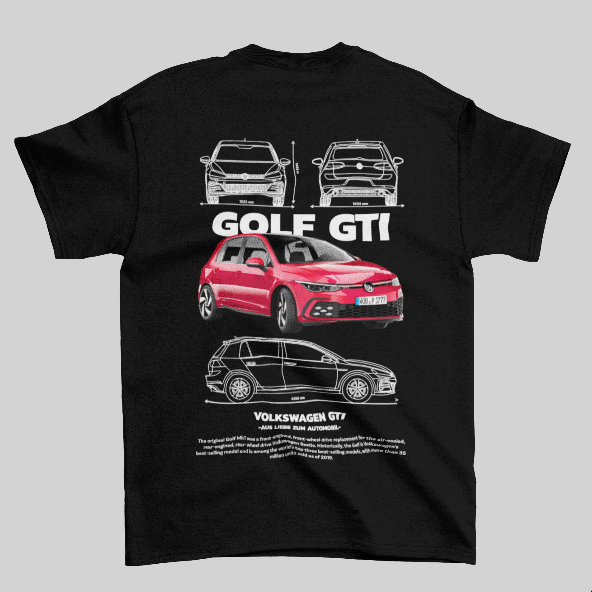 Kit Casal Camisetas Golf GTI - GTSK8 - Loja GTS Customs