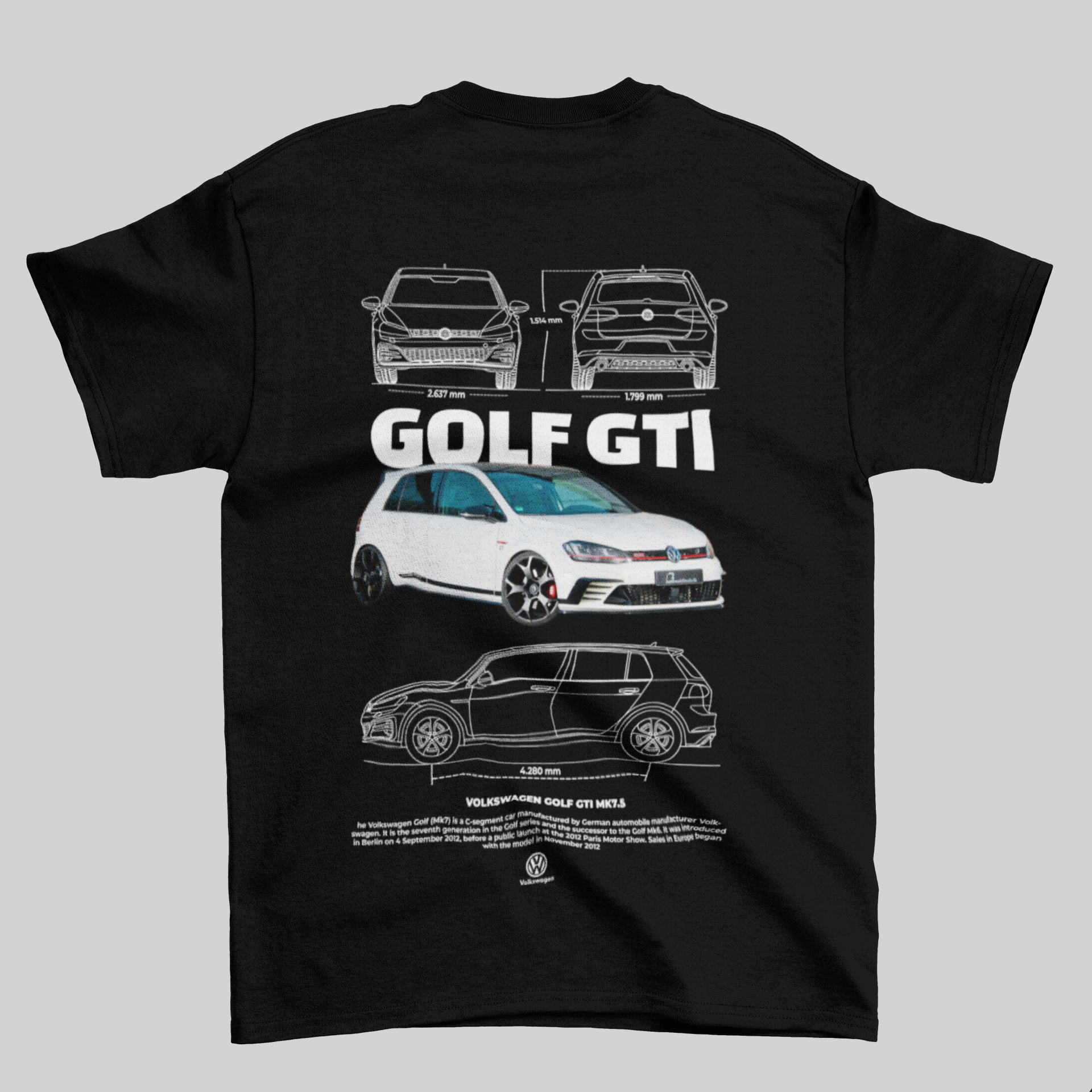 Kit Casal Camisetas Golf GTI - GTSK8 - Loja GTS Customs