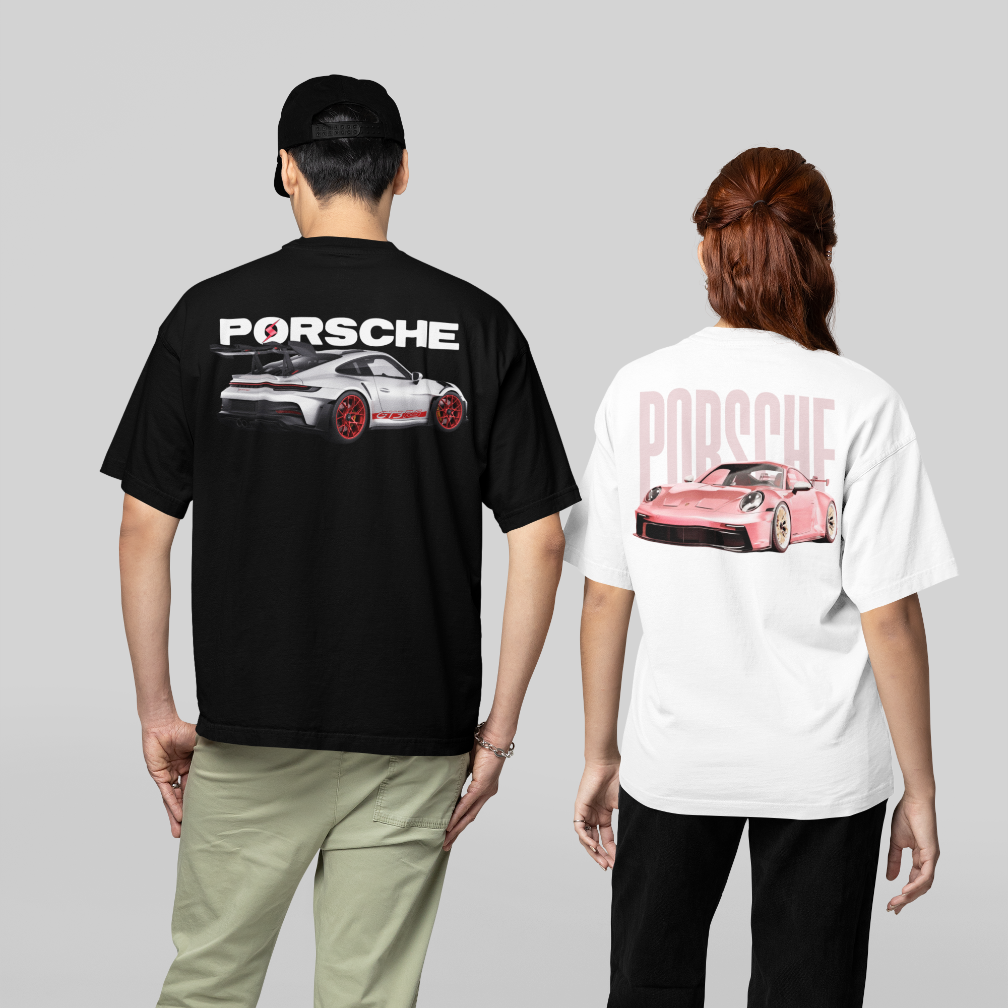 Kit Casal Camisetas Porsche - GTSK12 - Loja GTS Customs