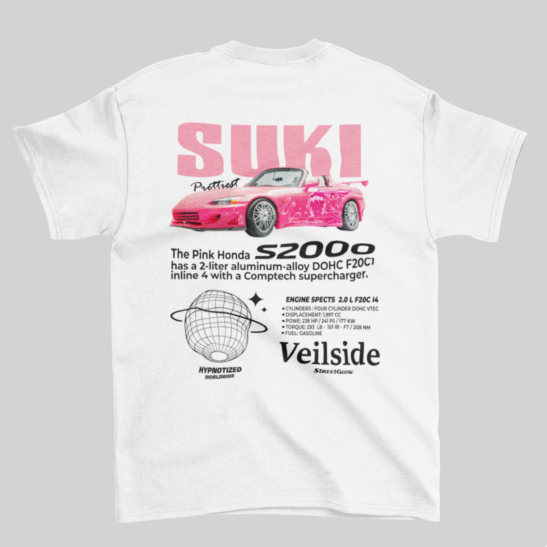 Kit Casal Camisetas Skyline Brian + s2000 Suki - GTSK16 - Loja GTS Customs
