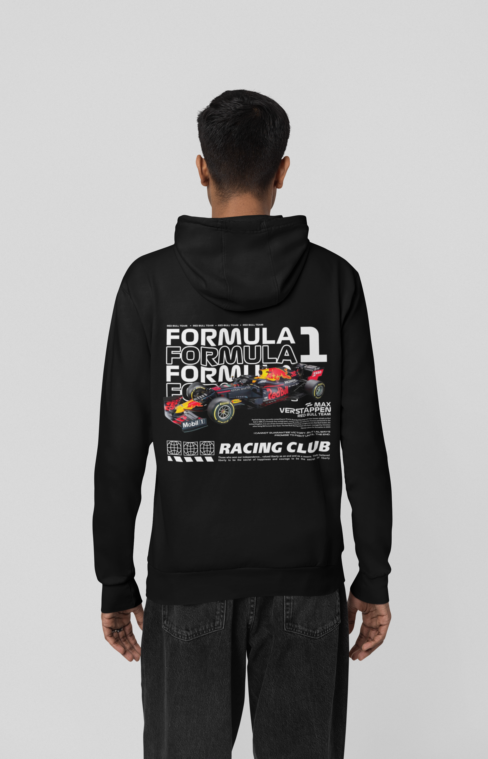 Moletom Com Capuz Formula 1 Max Verstappen - GTSC34 - Loja GTS Customs