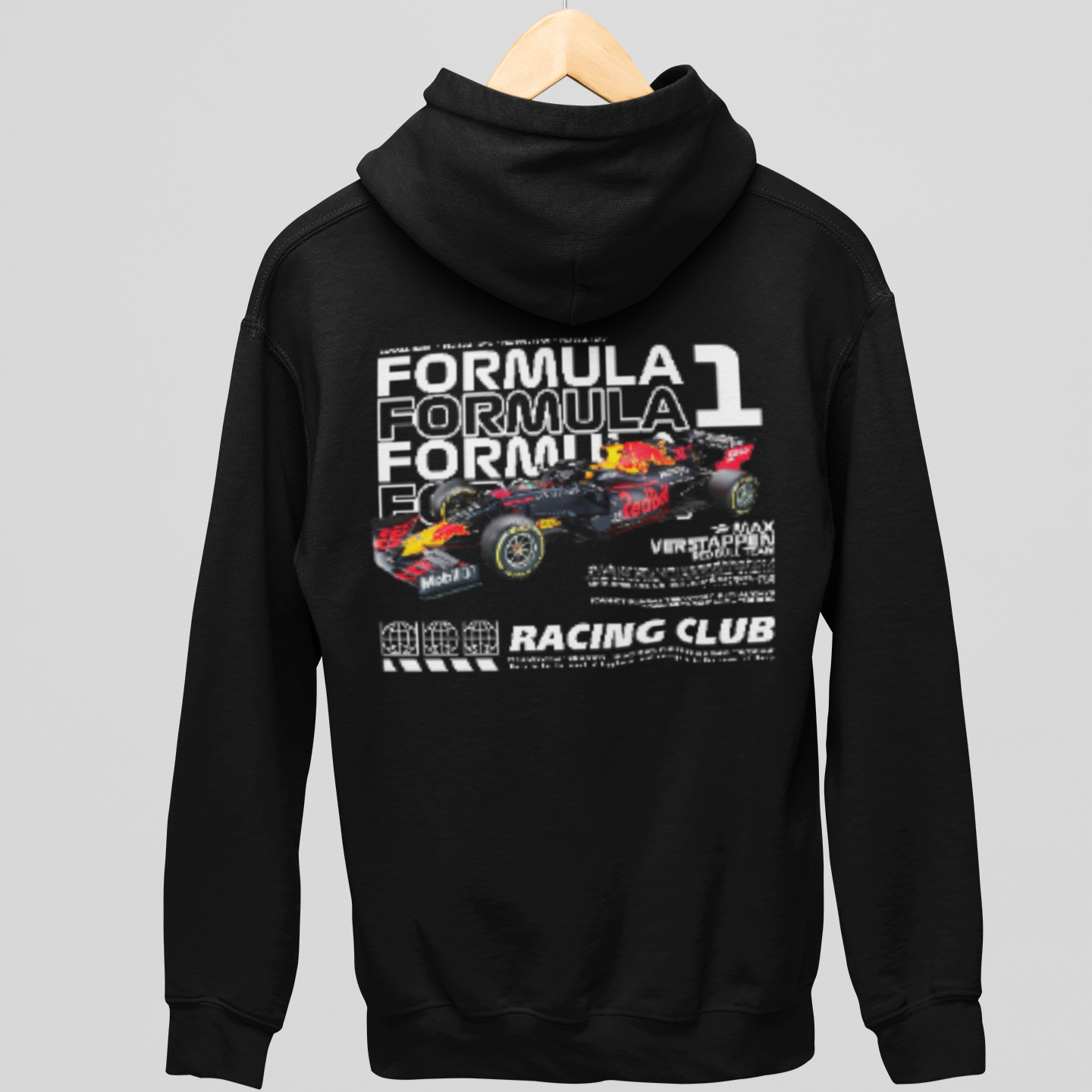 Moletom Com Capuz Formula 1 Max Verstappen - GTSC34 - Loja GTS Customs