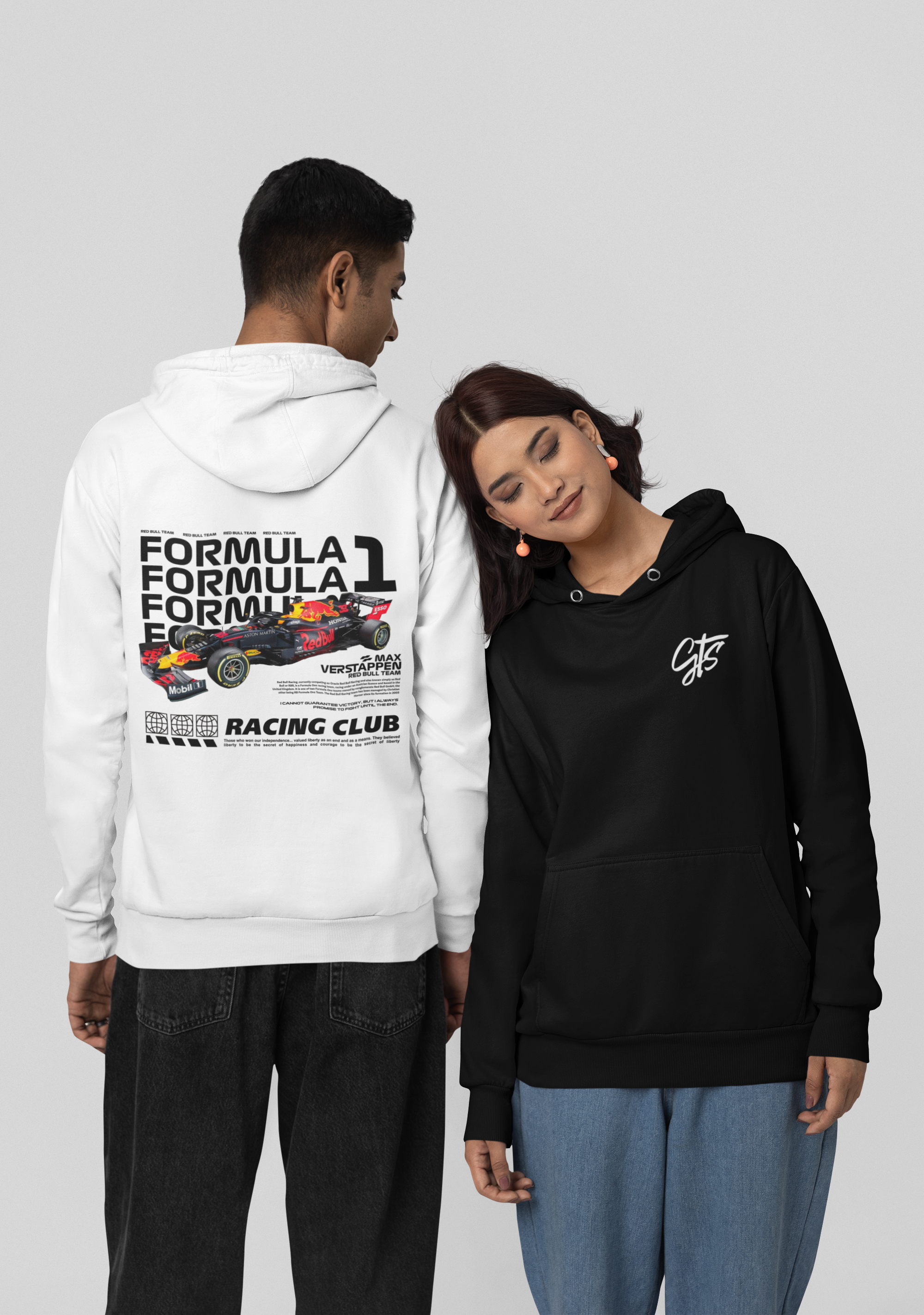 Moletom Com Capuz Formula 1 Max Verstappen - GTSC34 - Loja GTS Customs