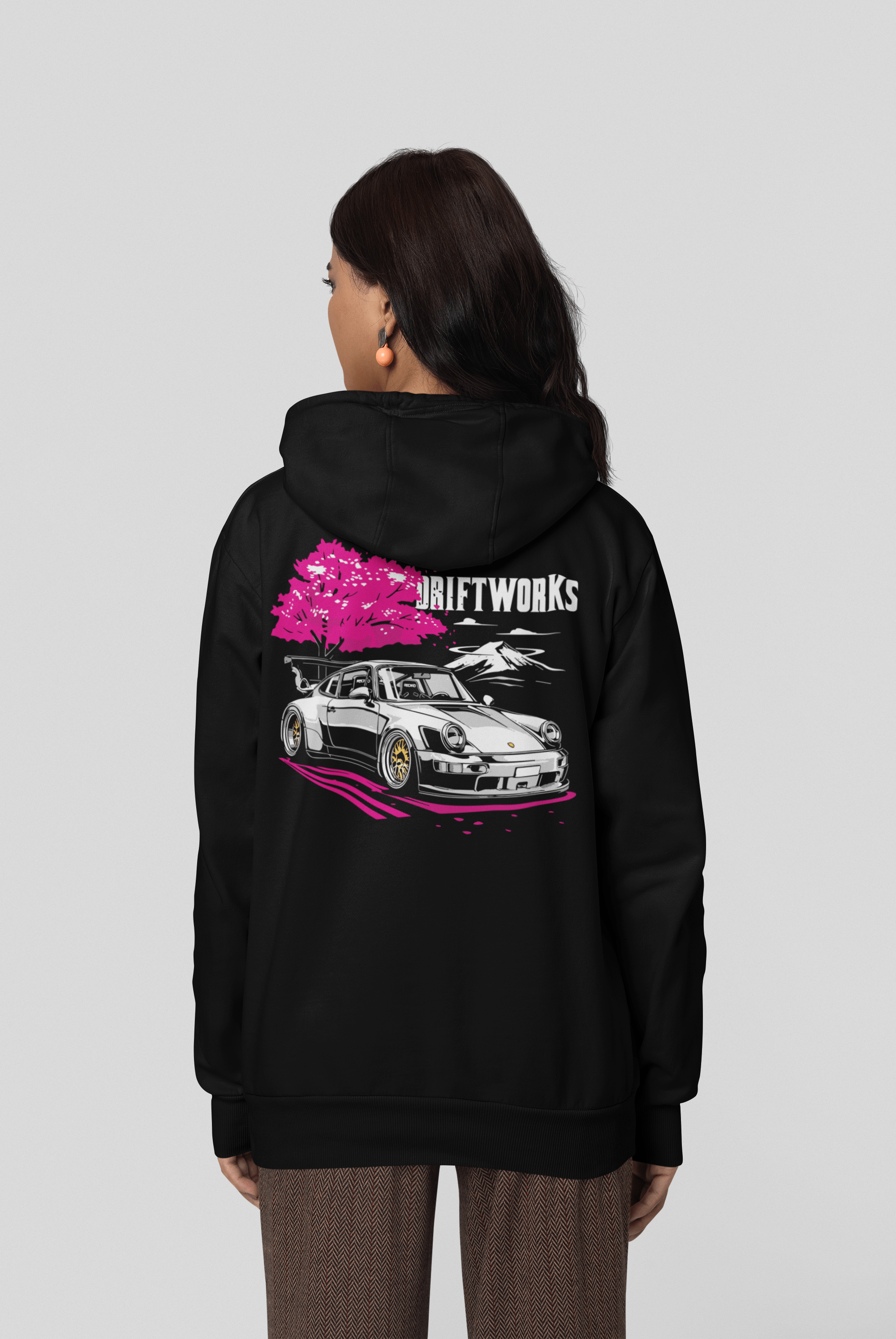 Moletom Com Capuz Porsche DriftWorks - GTSC31 - Loja GTS Customs