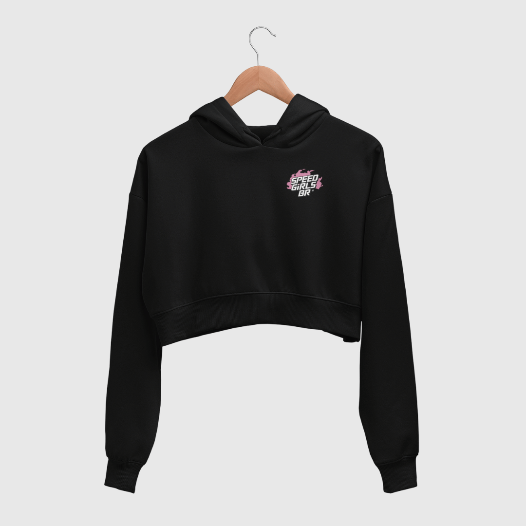 Moletom Cropped Minimal 1 - Speed Girls BR - Loja GTS Customs