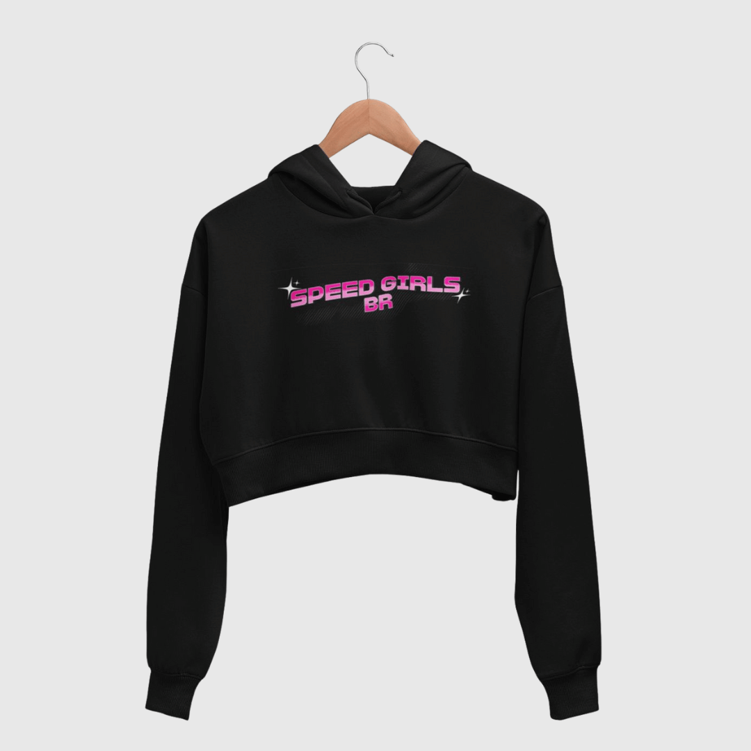 Moletom Cropped Minimal 2 - Speed Girls BR - Loja GTS Customs