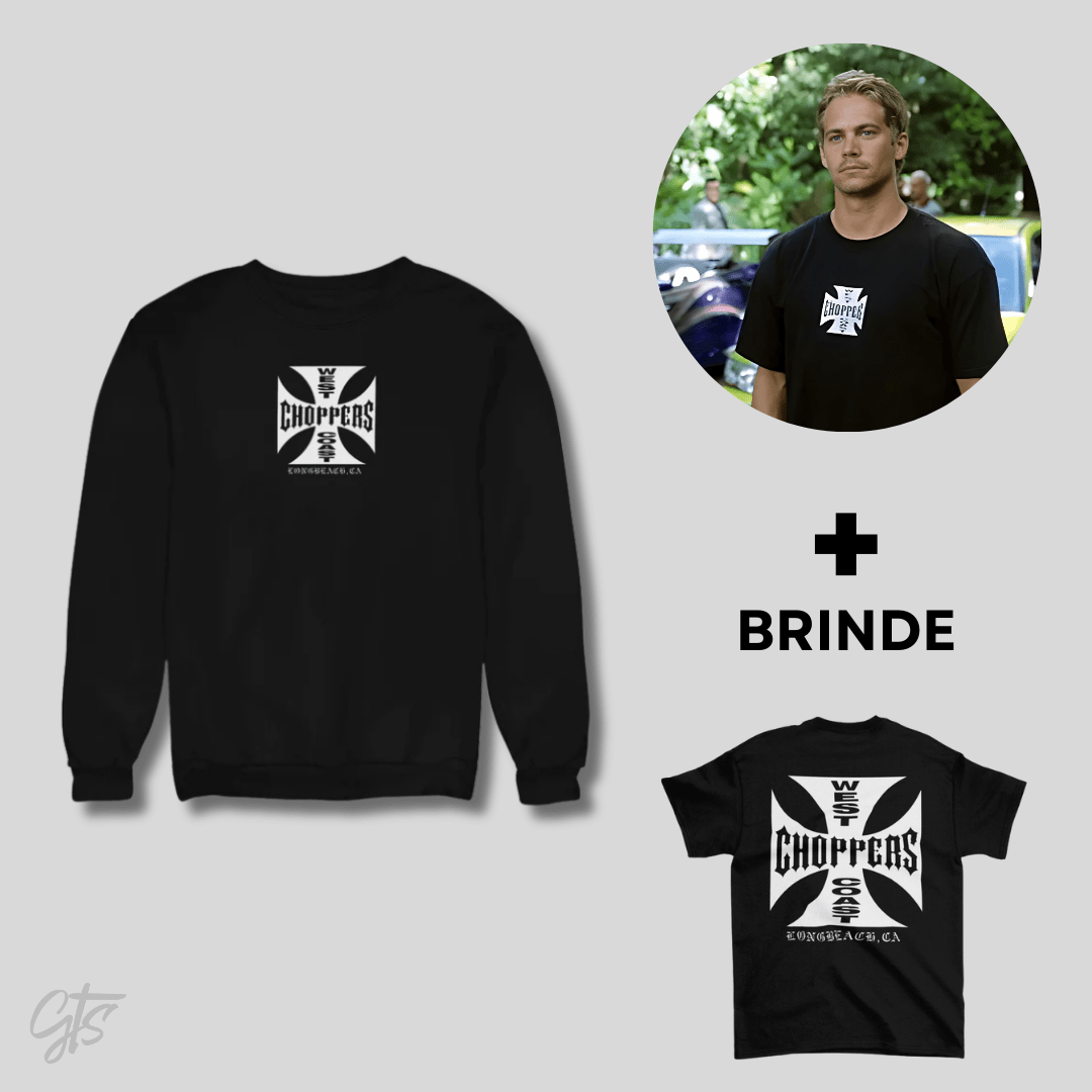 Moletom West Coast (do Brian) + Camiseta de Brinde - Loja GTS Customs