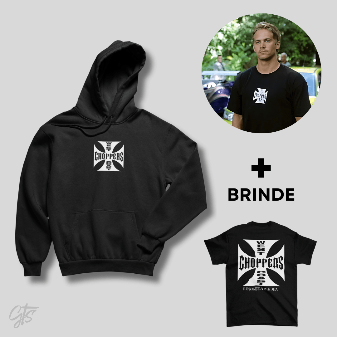 Moletom West Coast (do Brian) + Camiseta de Brinde - Loja GTS Customs