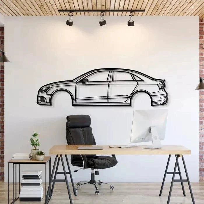 Quadro Decorativo Carro Audi RS3 - Loja GTS Customs