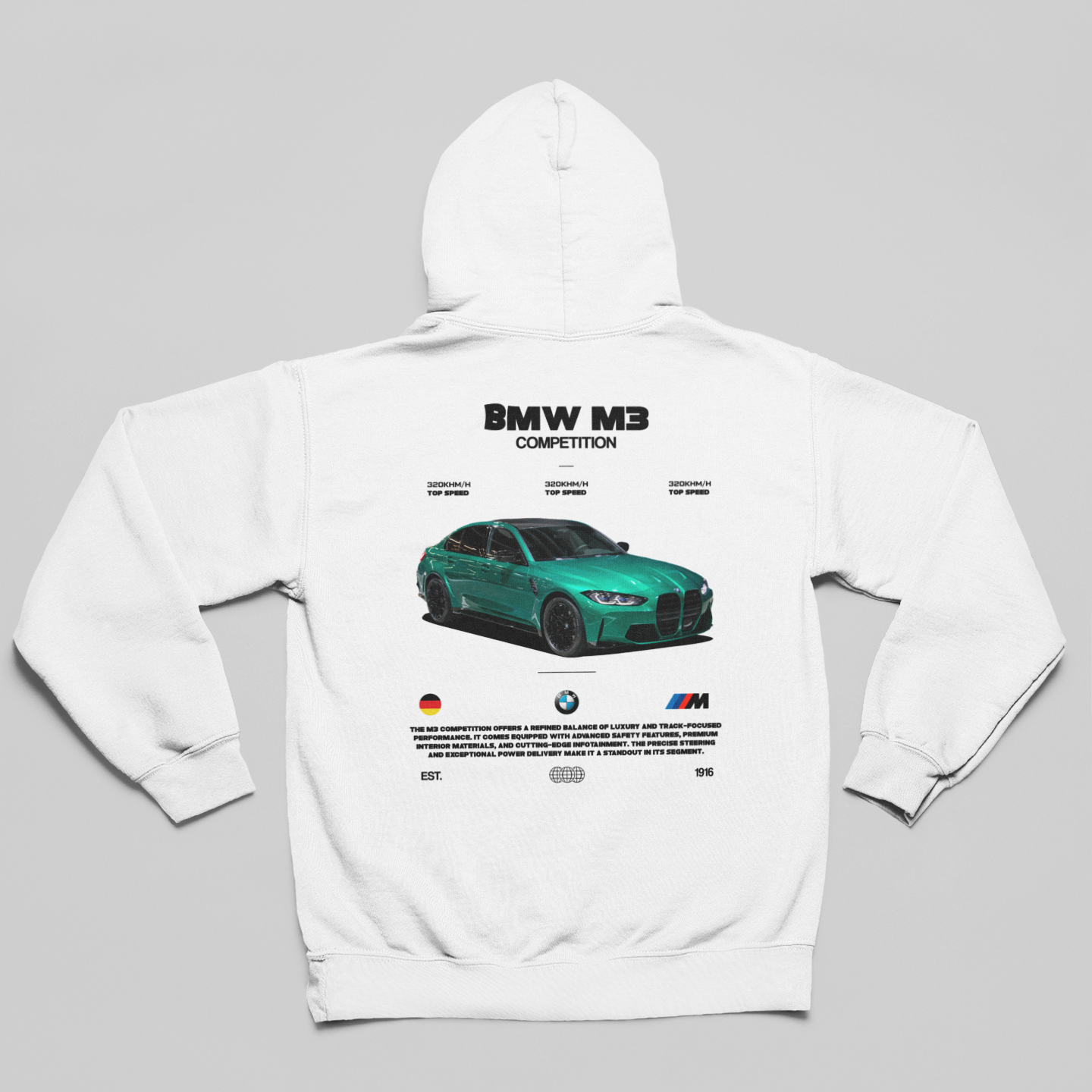 Moletom com Capuz BMW M3 - GTSC18