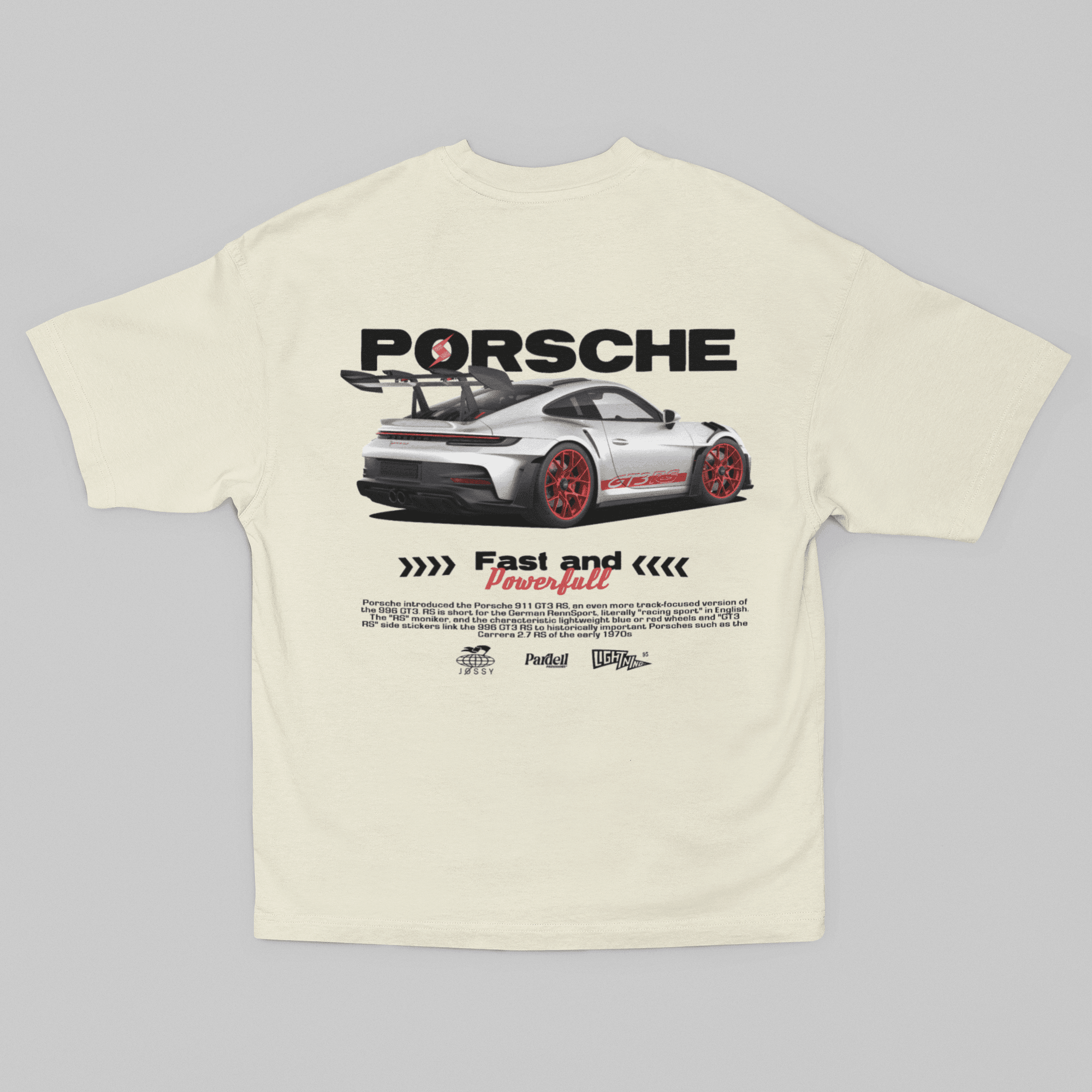 Camiseta Oversized Porsche 911 GT3 2024  - GTS03 - Loja GTS Customs