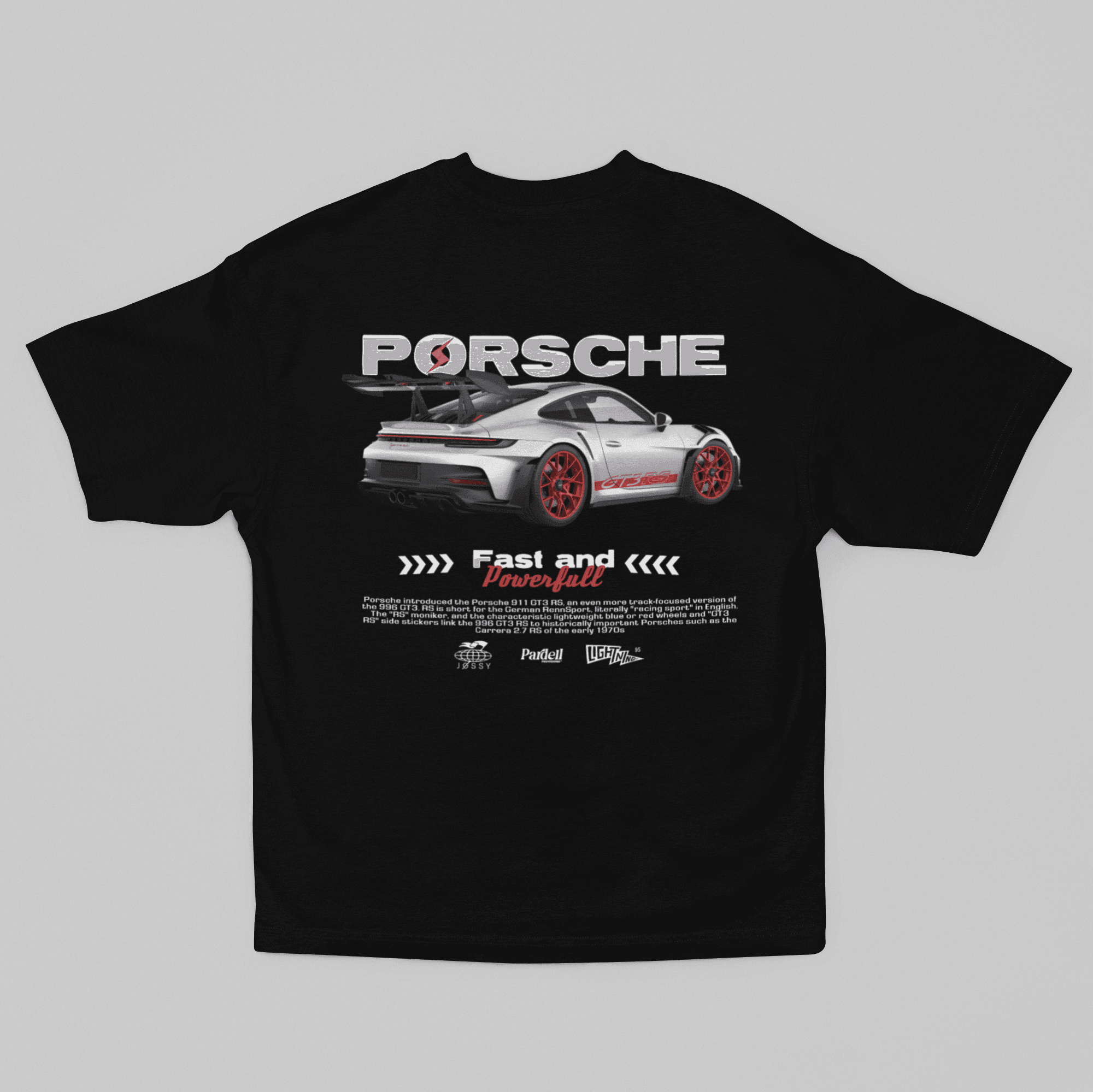 Camiseta Oversized Porsche - GTSO17 - Loja GTS Customs