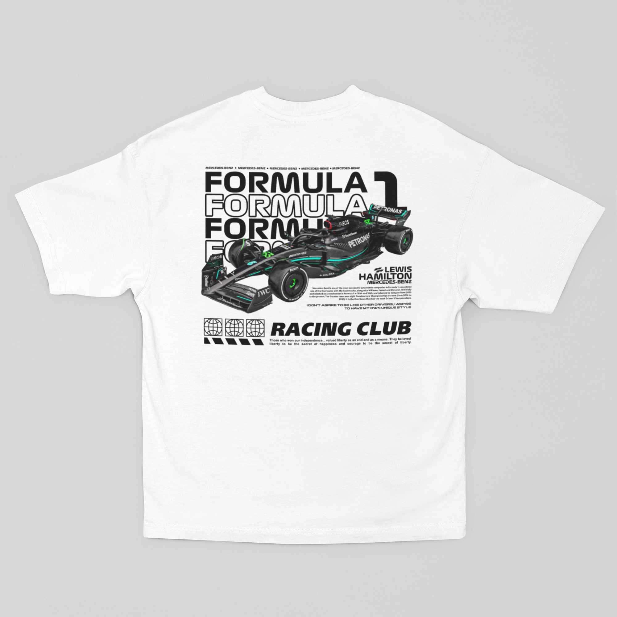 Camiseta Oversized Hamilton - GTSO63