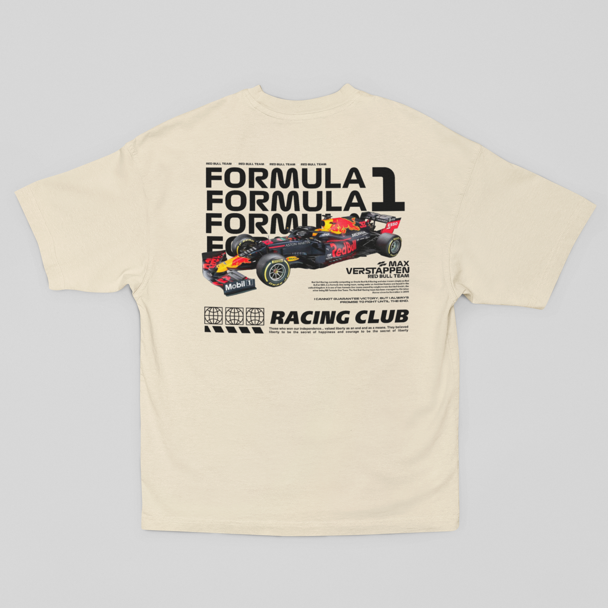 Camiseta Oversized Verstappen - GTSO62