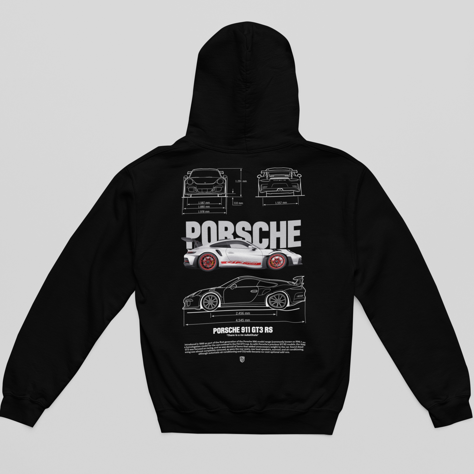 Moletom Com Capuz Porsche 911 GT3 RS - GTSC4