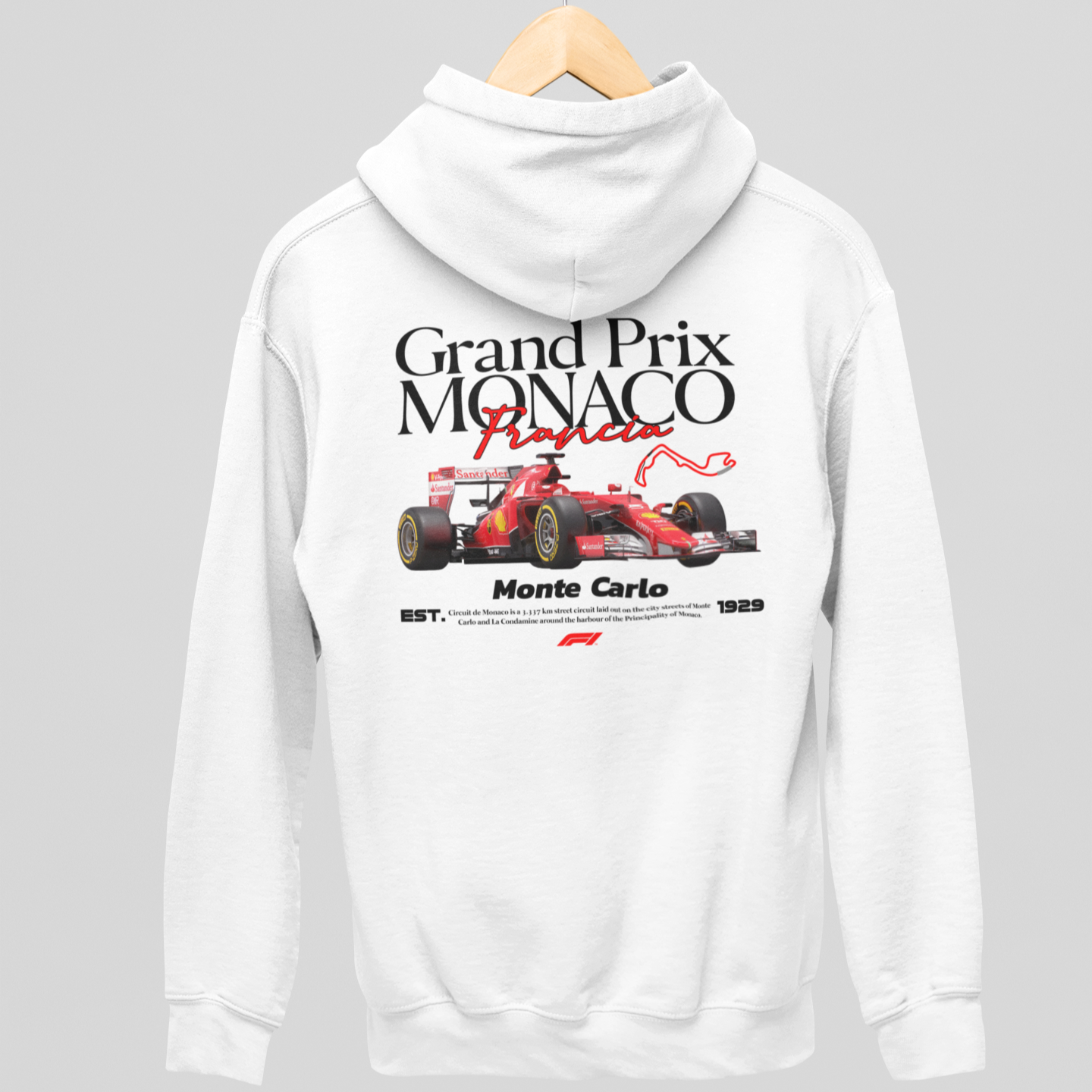 Moletom Com Capuz GP Monte Carlo - GTSC56