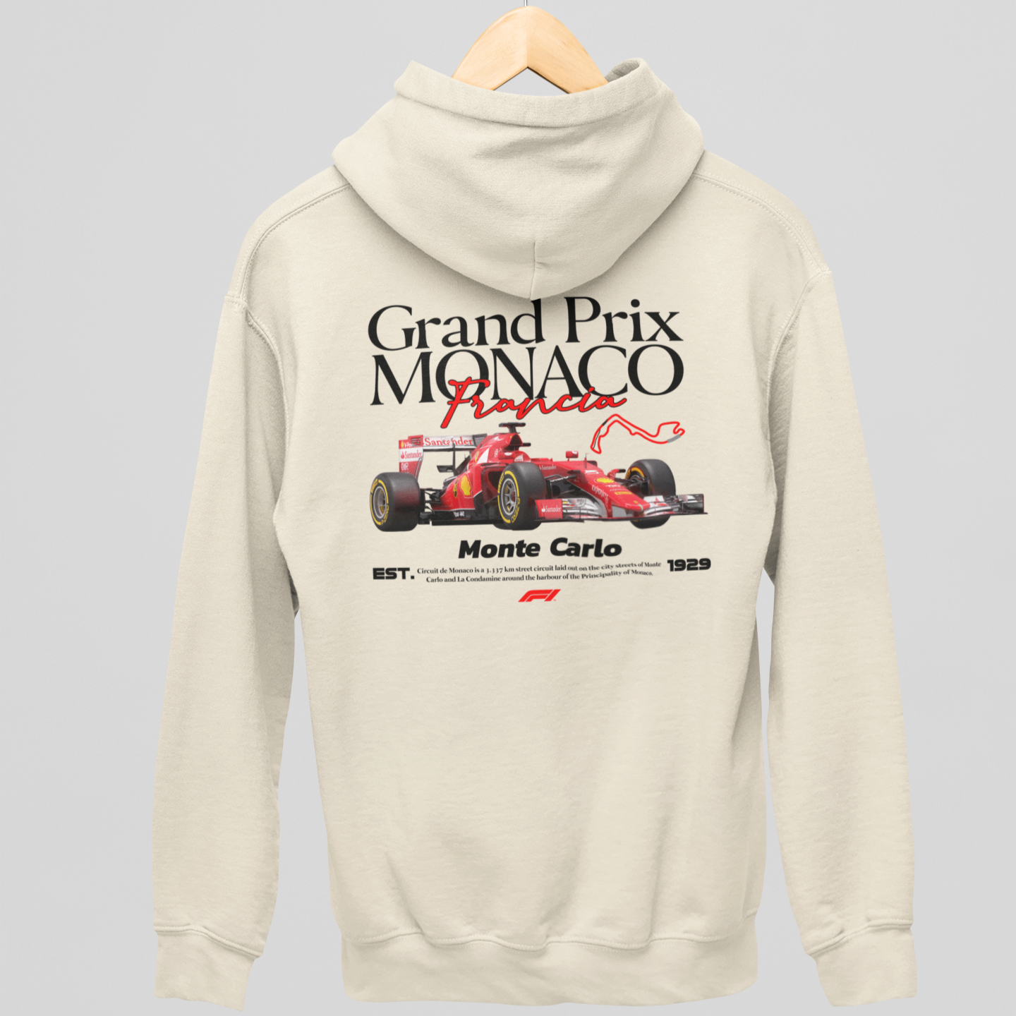 Moletom Com Capuz GP Monte Carlo - GTSC56