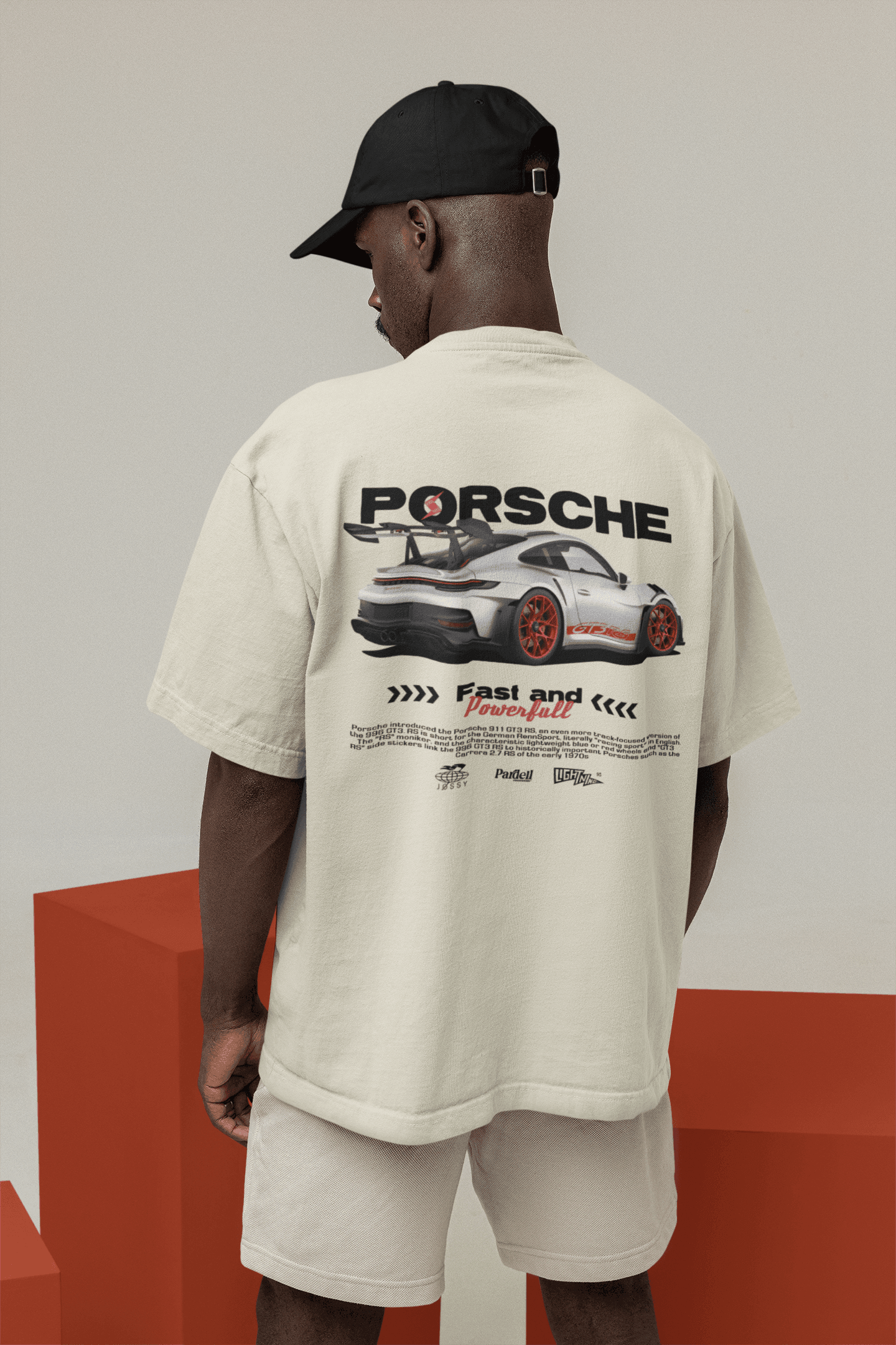 Camiseta Oversized Porsche 911 GT3 2024  - GTS03 - Loja GTS Customs