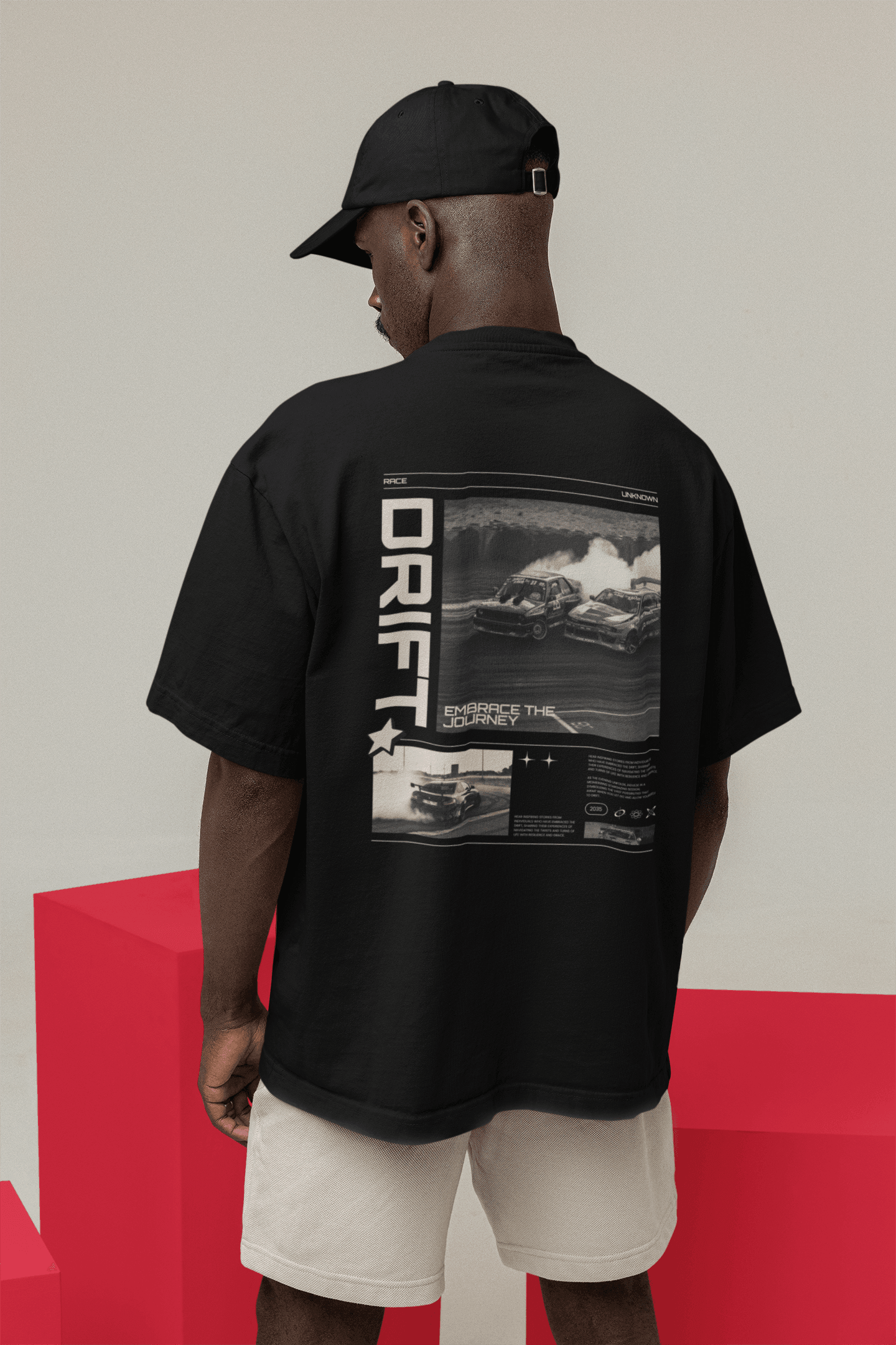Camiseta Oversized Drift - GTSO13 - Loja GTS Customs