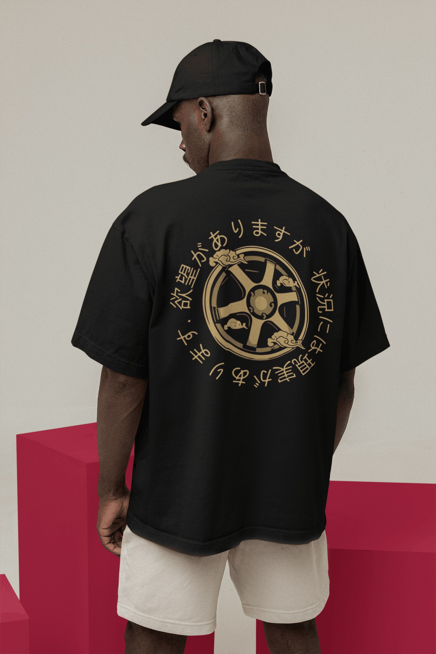 Camiseta Oversized Wheel - GTSO15 - Loja GTS Customs
