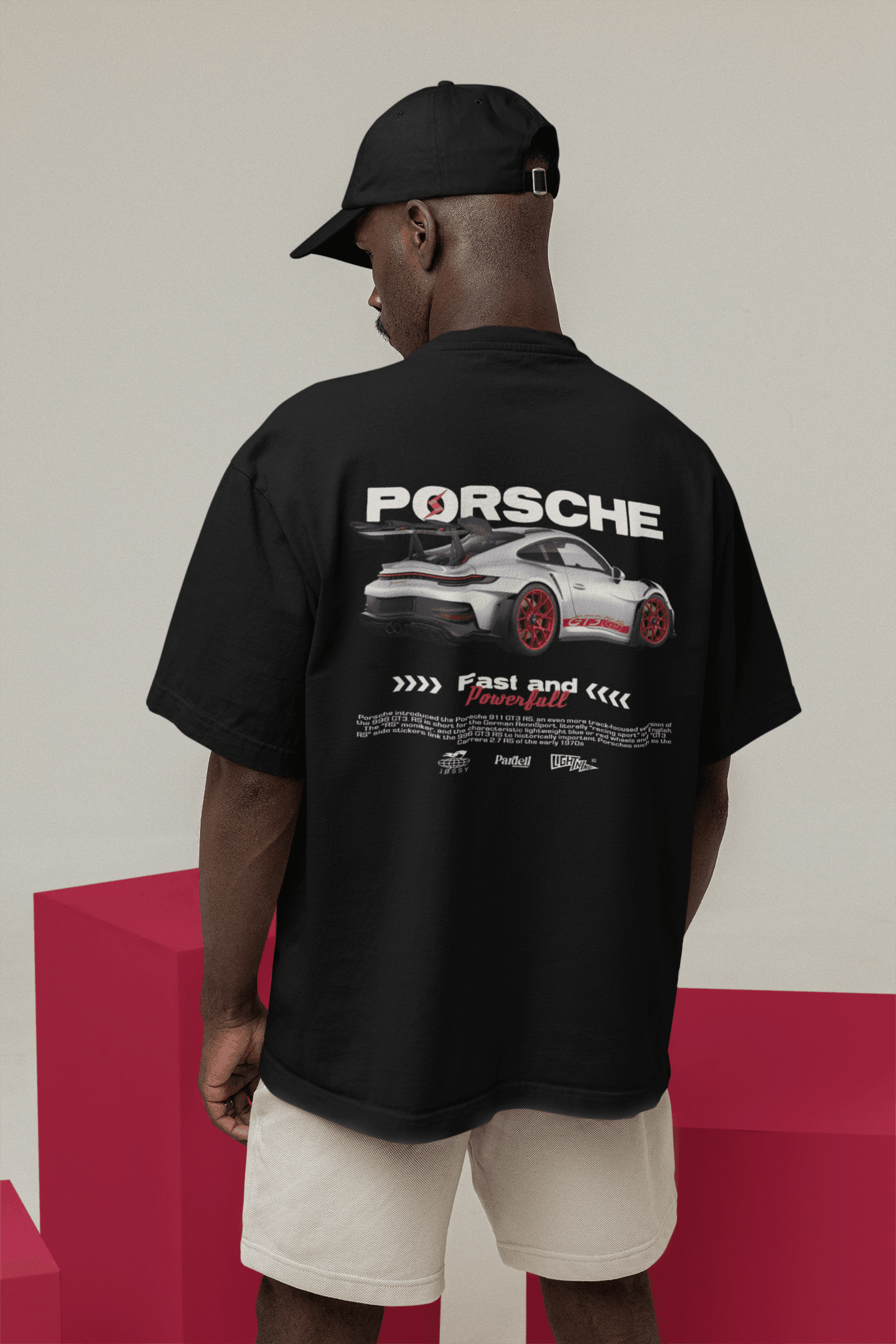 Camiseta Oversized Porsche - GTSO17 - Loja GTS Customs