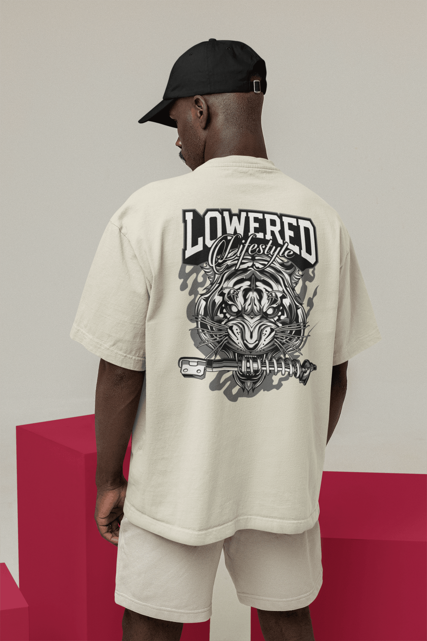 Camiseta Oversized Lowered - GTSO7 - Loja GTS Customs