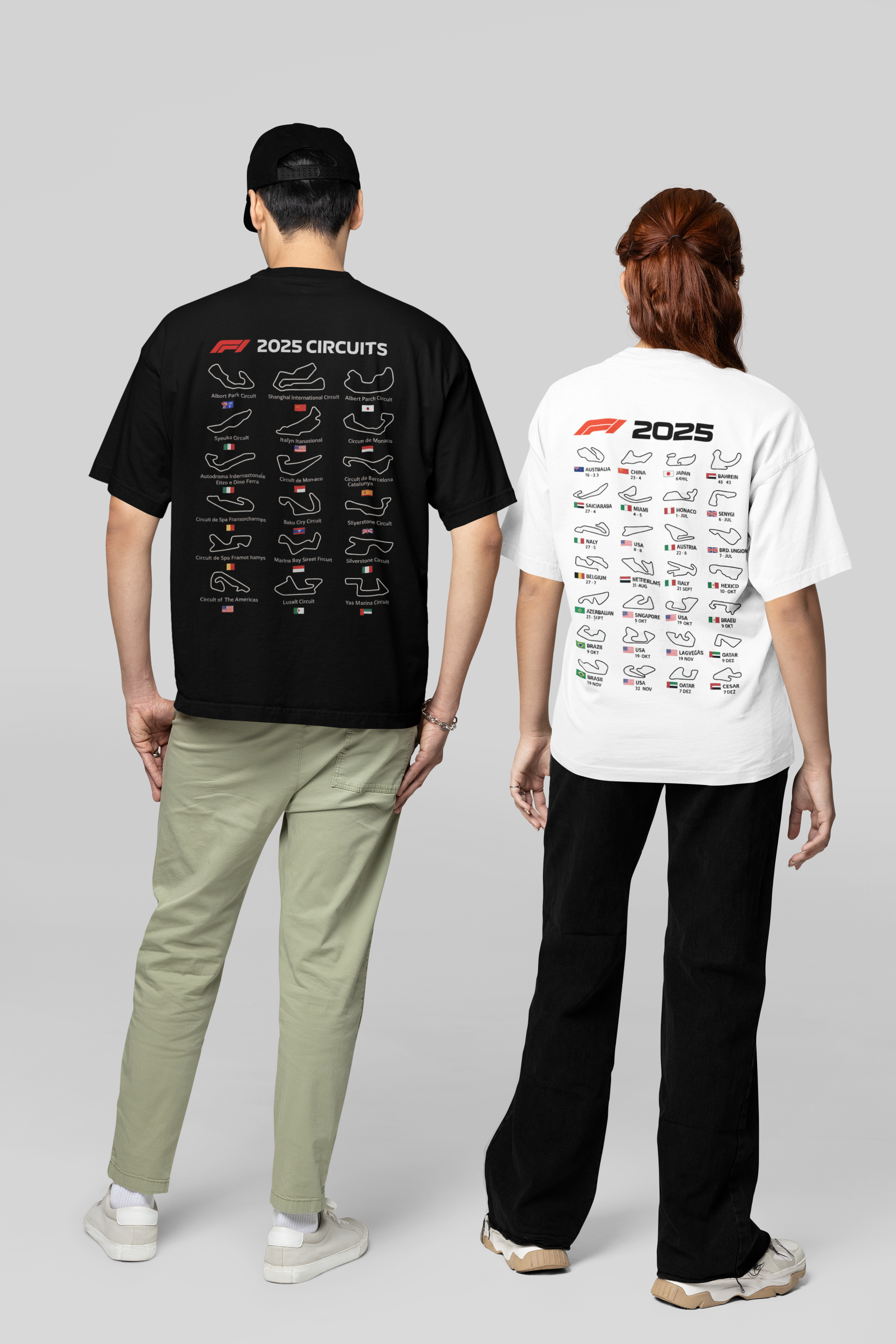 Camiseta Circuits F1 2025 - GTS129