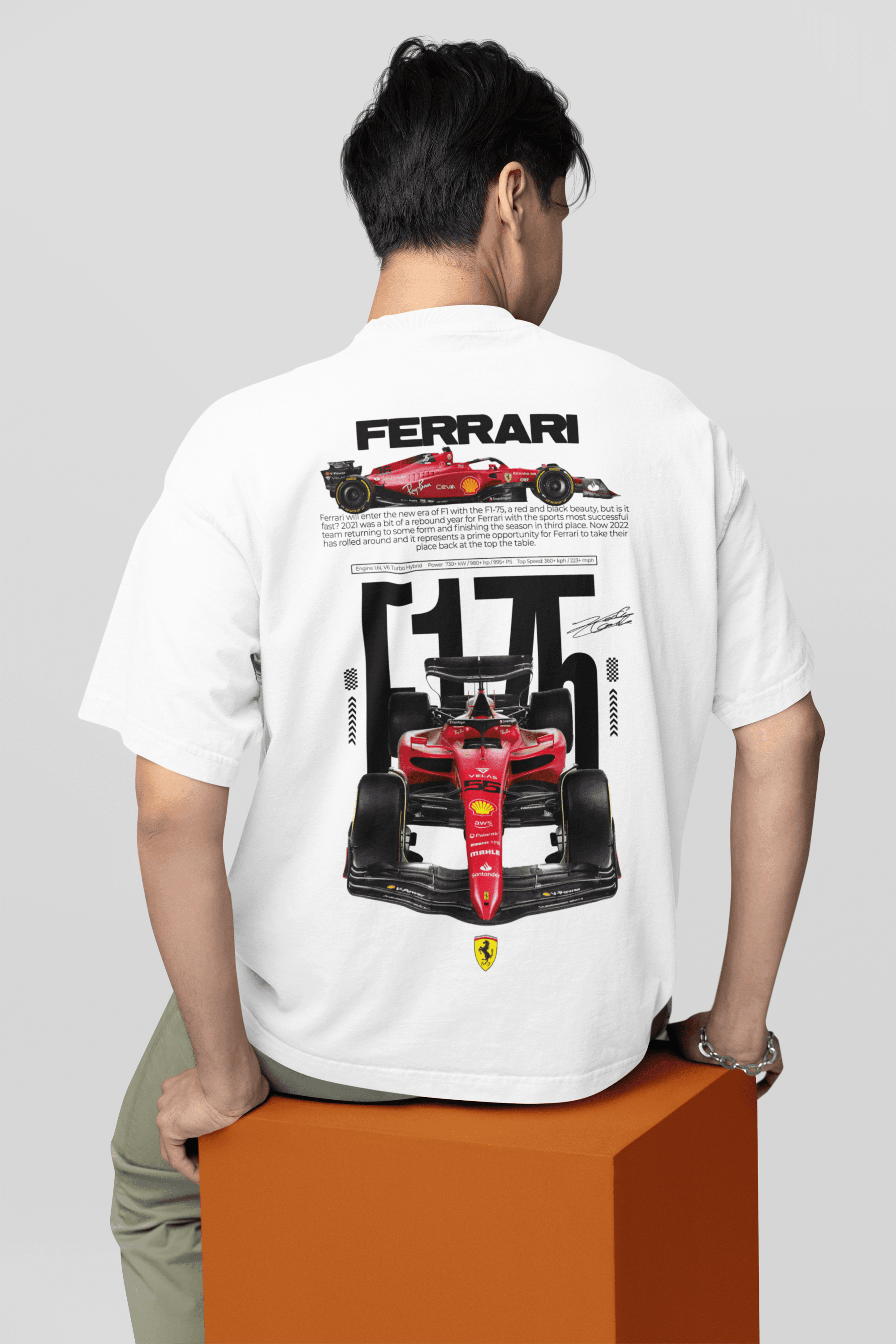 Camiseta Formula 1 Ferrari - GTS96 - Loja GTS Customs