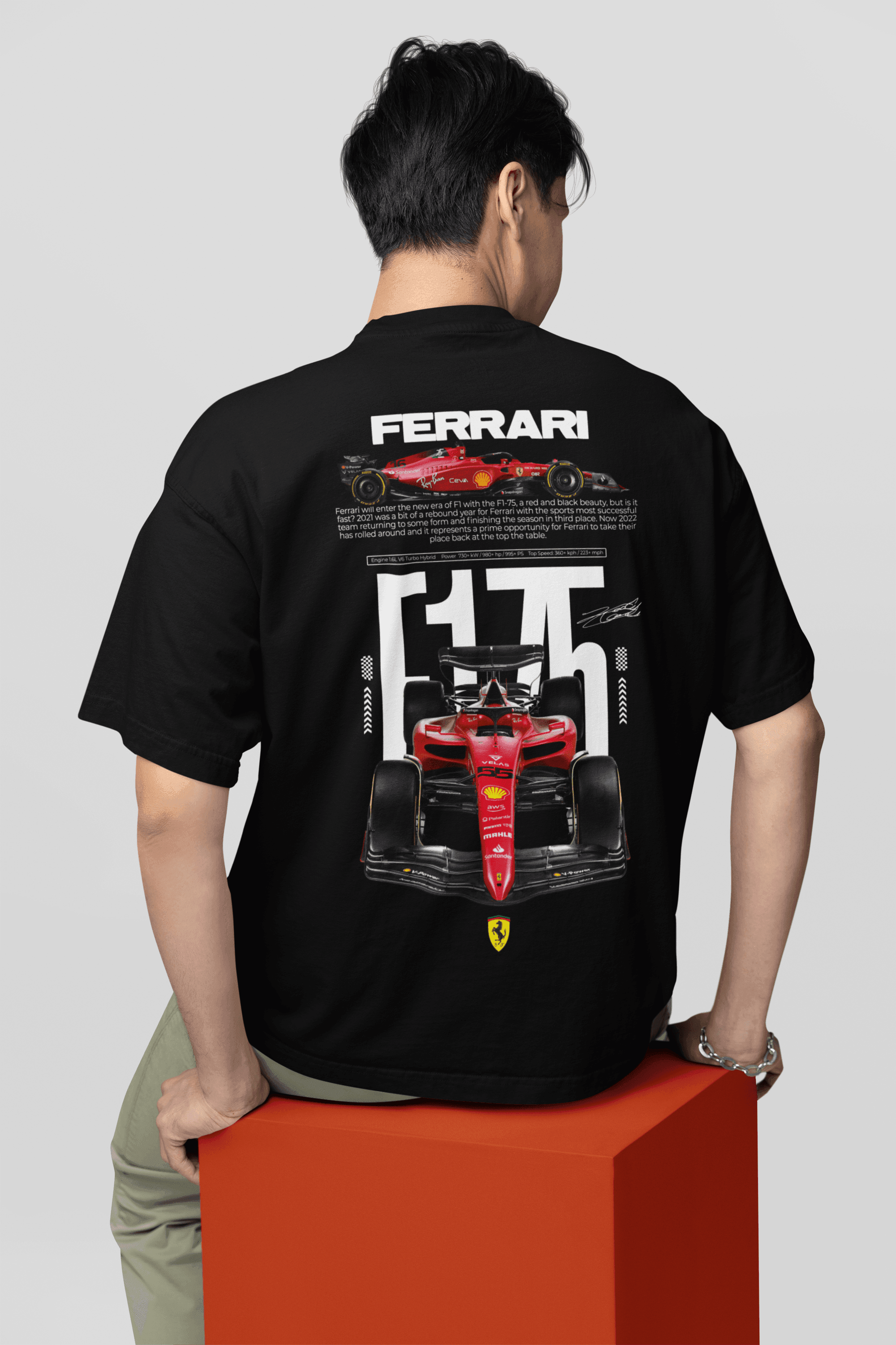 Camiseta Formula 1 Ferrari - GTS96 - Loja GTS Customs