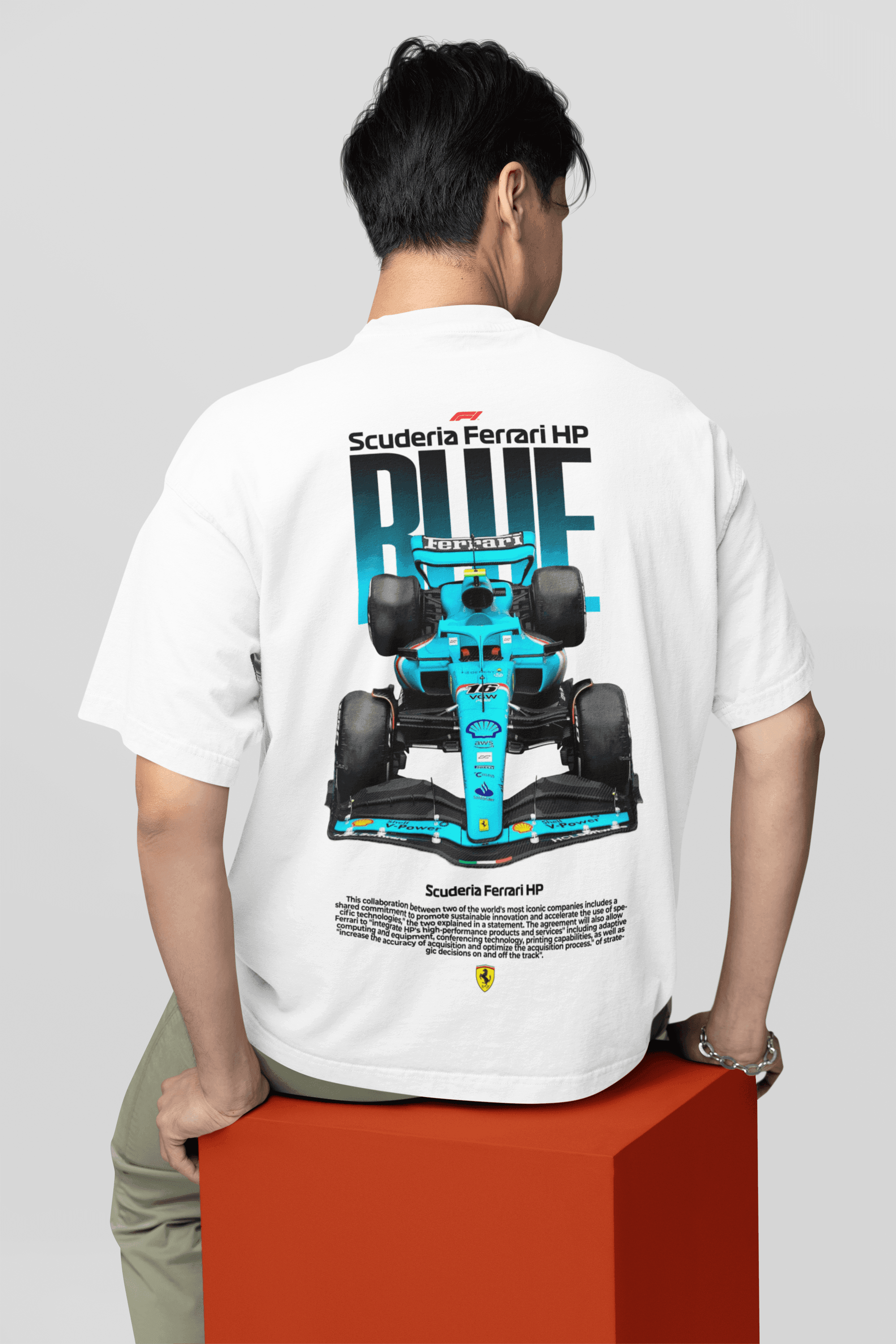 Camiseta Formula 1 Ferrari HP - GTS97 - Loja GTS Customs