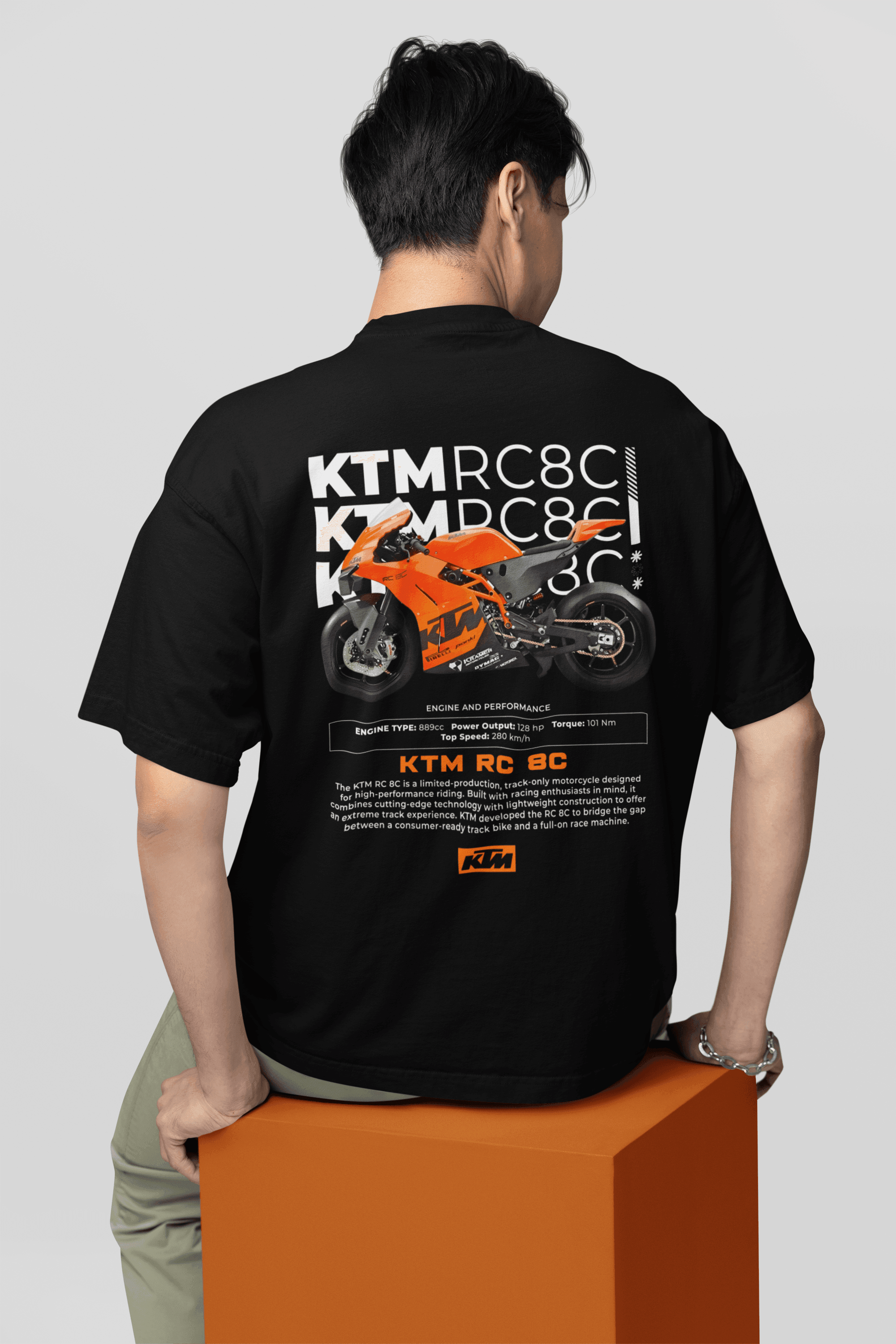 Camiseta KTM RC 8C - GTS91 - Loja GTS Customs