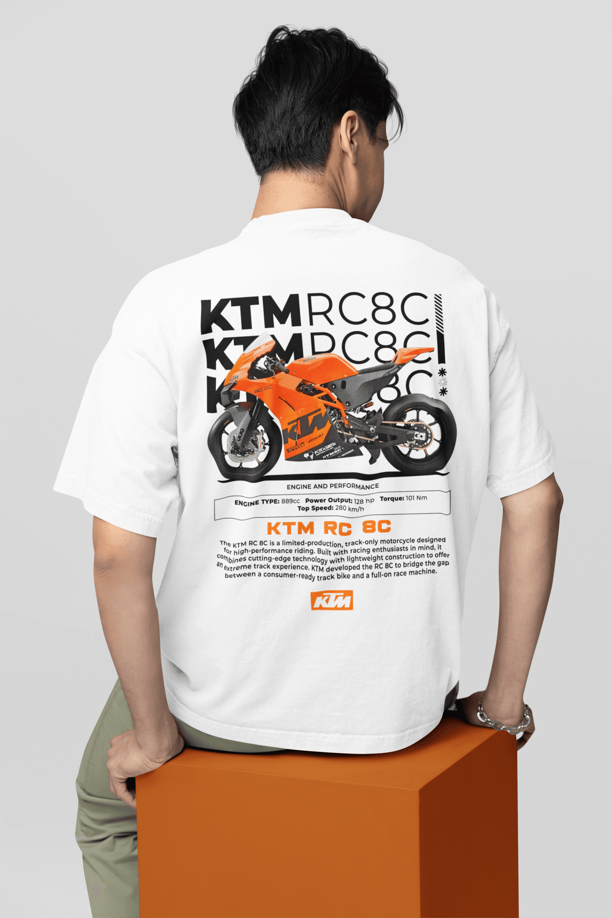 Camiseta KTM RC 8C - GTS91 - Loja GTS Customs