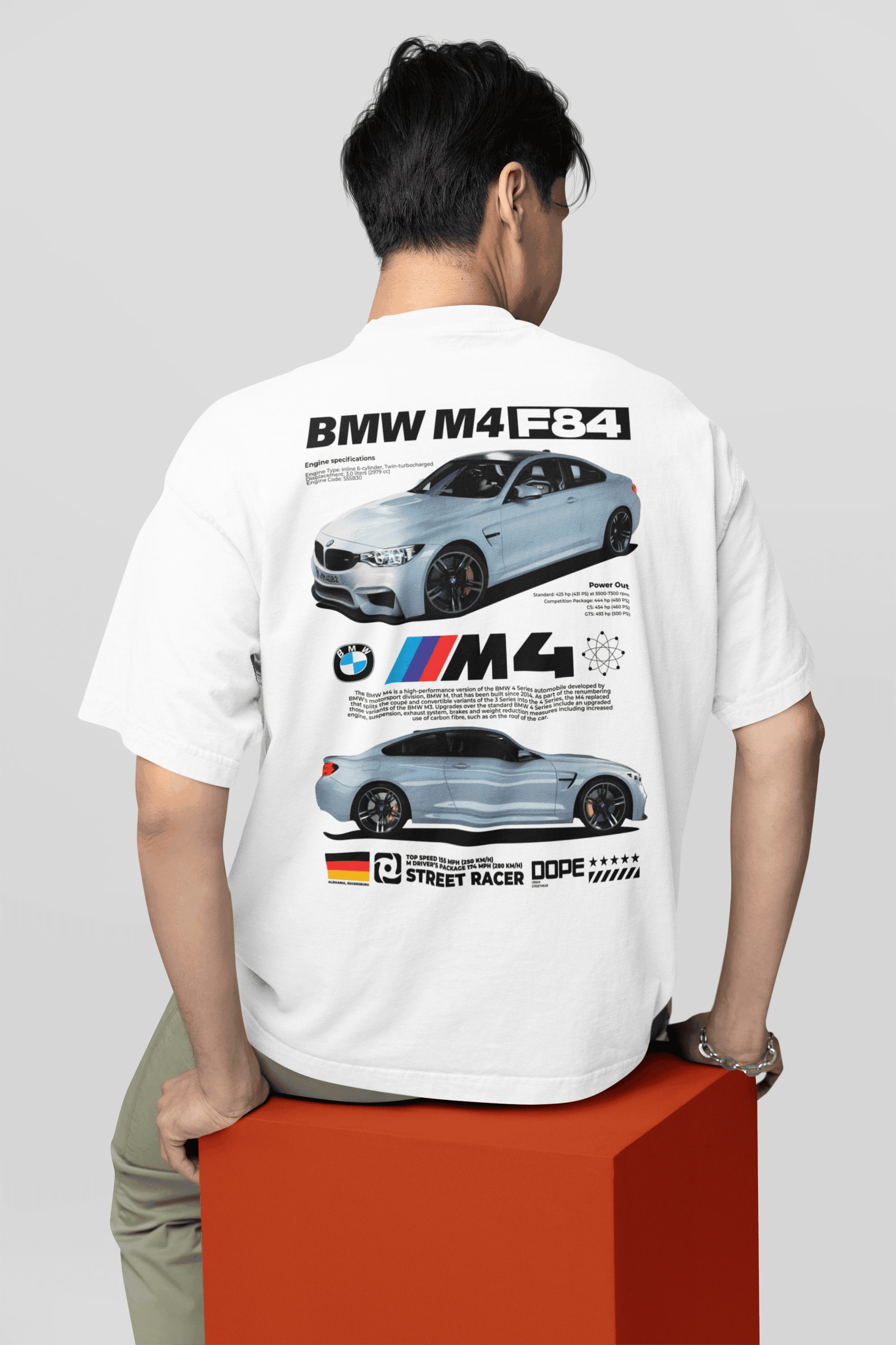 Camiseta BMW M4 - GTS98 - Loja GTS Customs